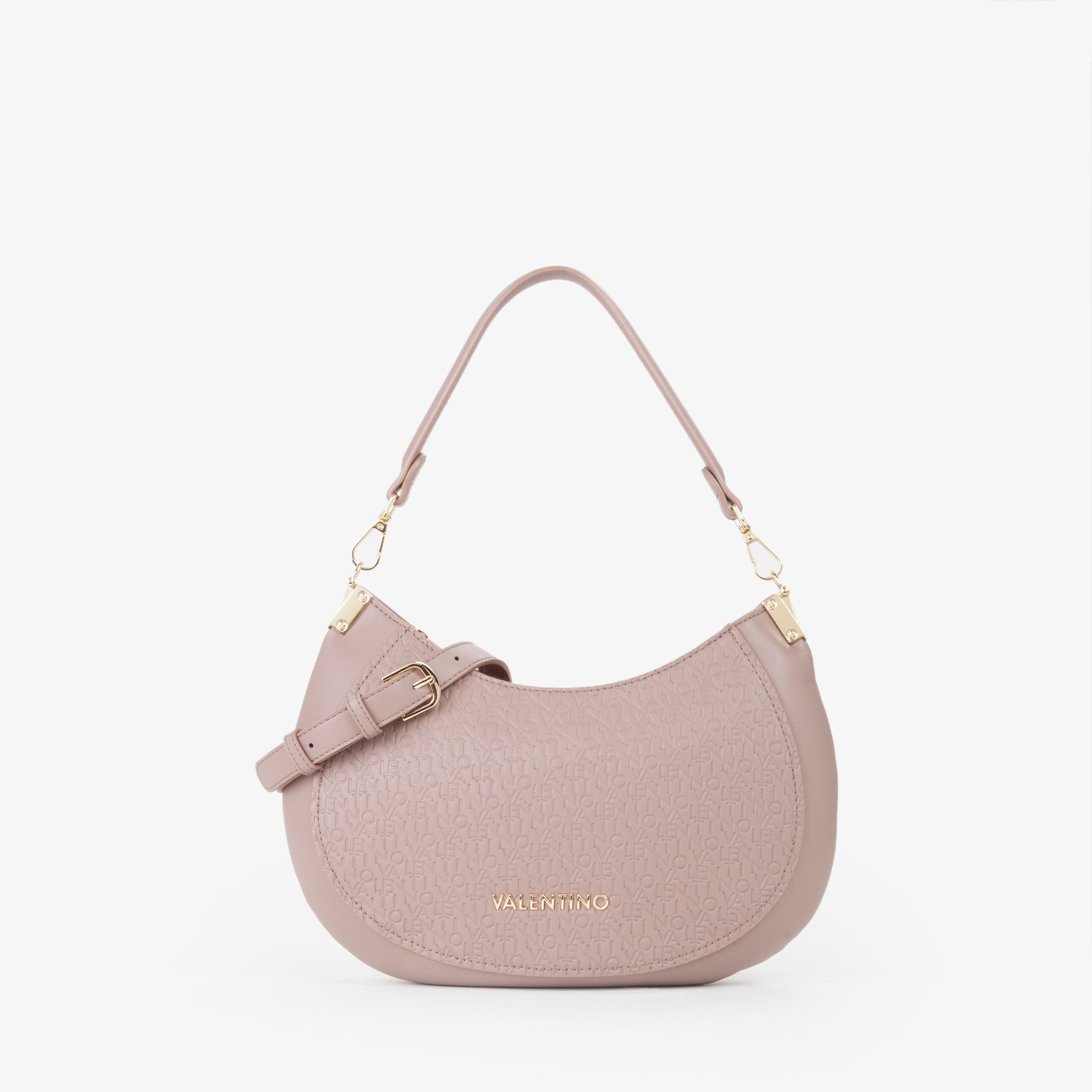VALENTINO BAGS Hobo HOBO BAG FALAK RE, Damen Tragetasche, Umhägetasche, Schultertasche mit Logo