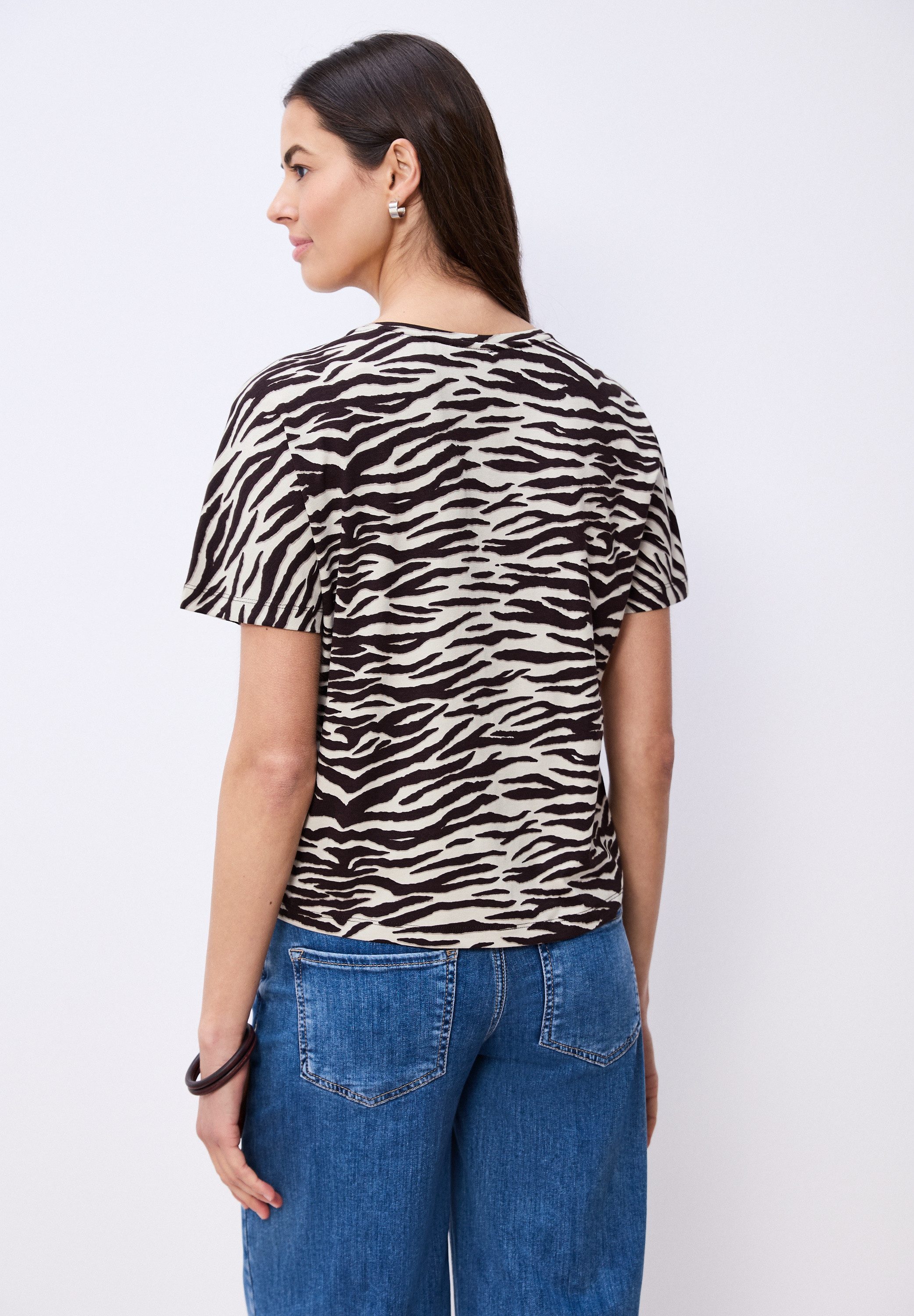 STREET ONE T-Shirt mit Zebra Print – Bild 2 von 5