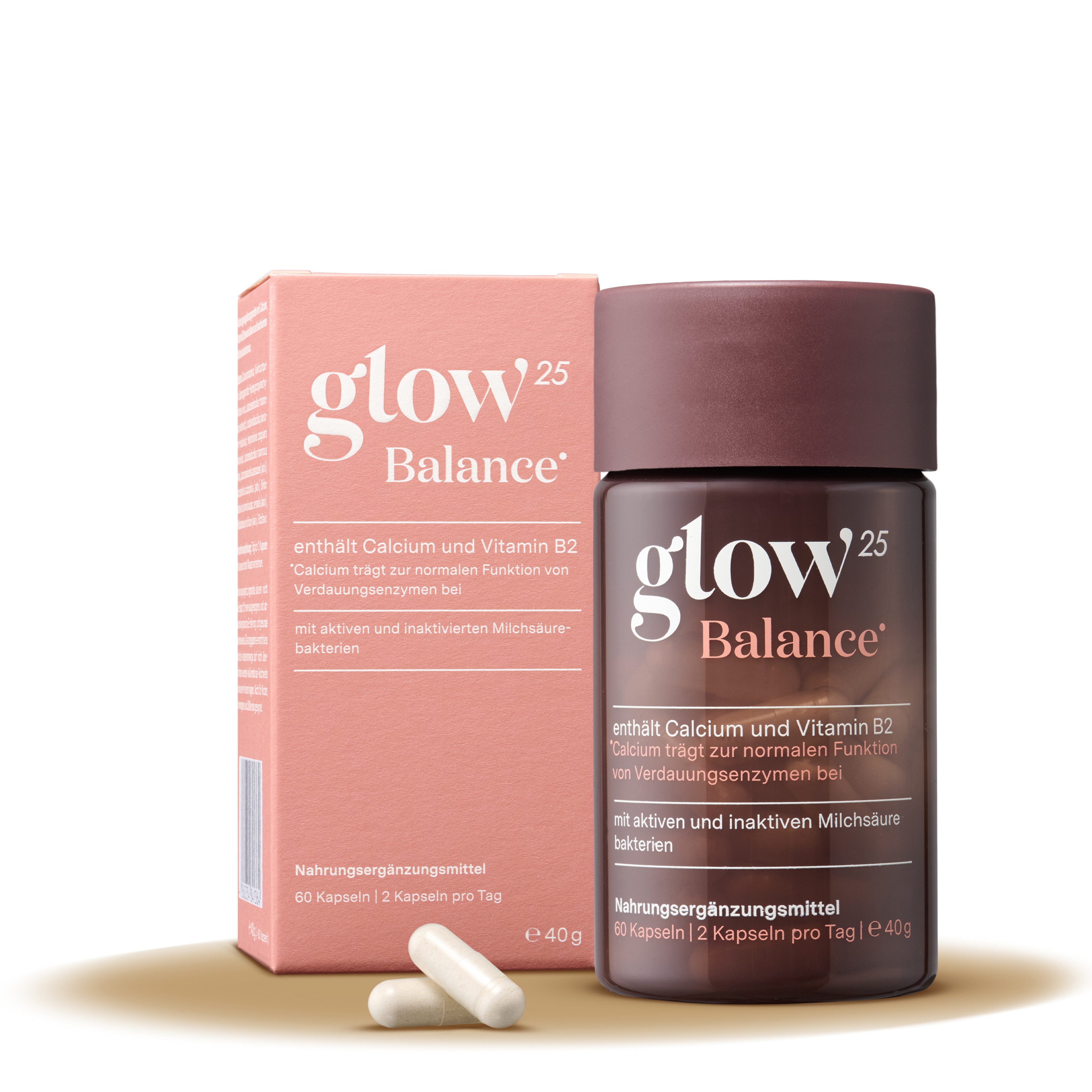 Glow25 Glow25® Balance [30 Portionen] Kapseln, 40 g