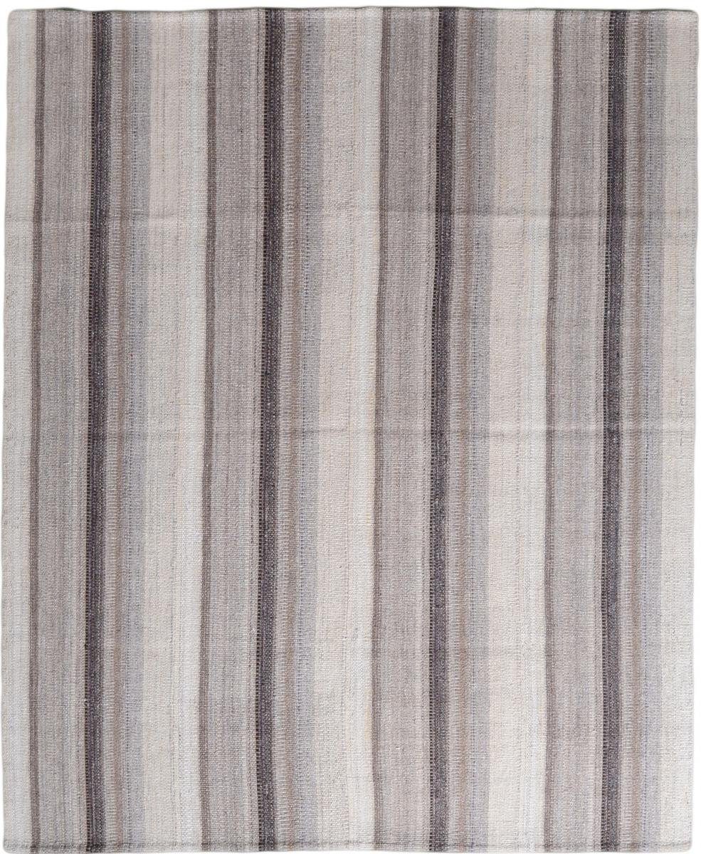 Orientteppich Kelim Fars Design Makou 196x239 Handgewebter Orientteppich, Nain Trading, rechteckig, Höhe: 3 mm