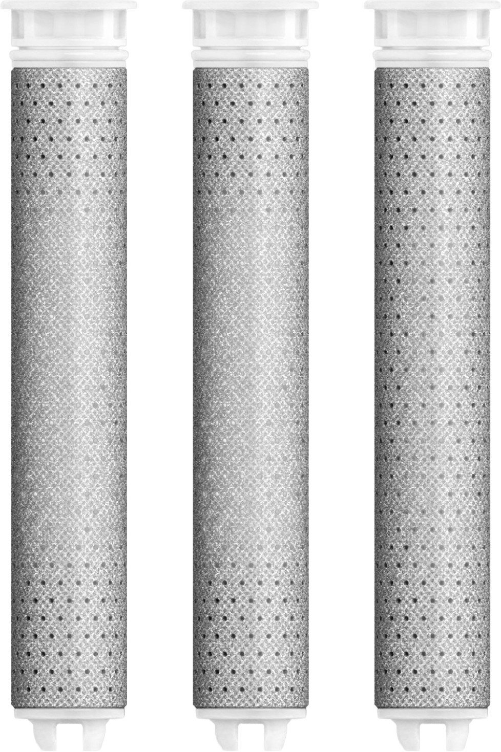 Philips Wasserfilter Philips ASH138/10 Ersatzfilter 3x für Duschbrause ASH1516, Zubehör für Philips ASH1516, entfernt Chlor, Sedimente, Blei+Pestizide für reinere Haut und Haare