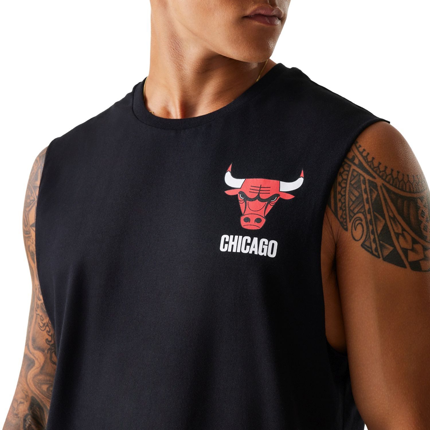 New Era Muskelshirt BACKPRINT Chicago Bulls günstig online kaufen