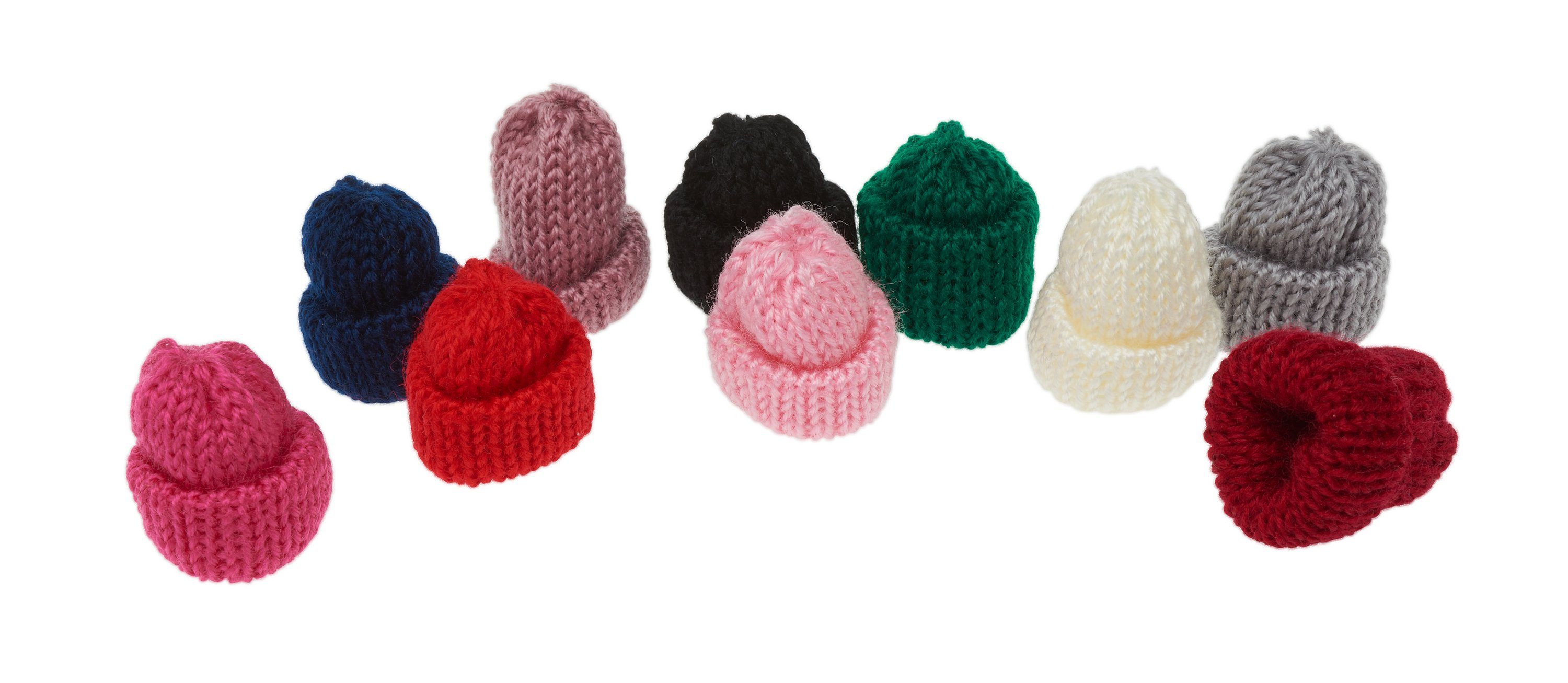 VBS Strickmütze Mini-Mützen 10 Stück, H günstig online kaufen