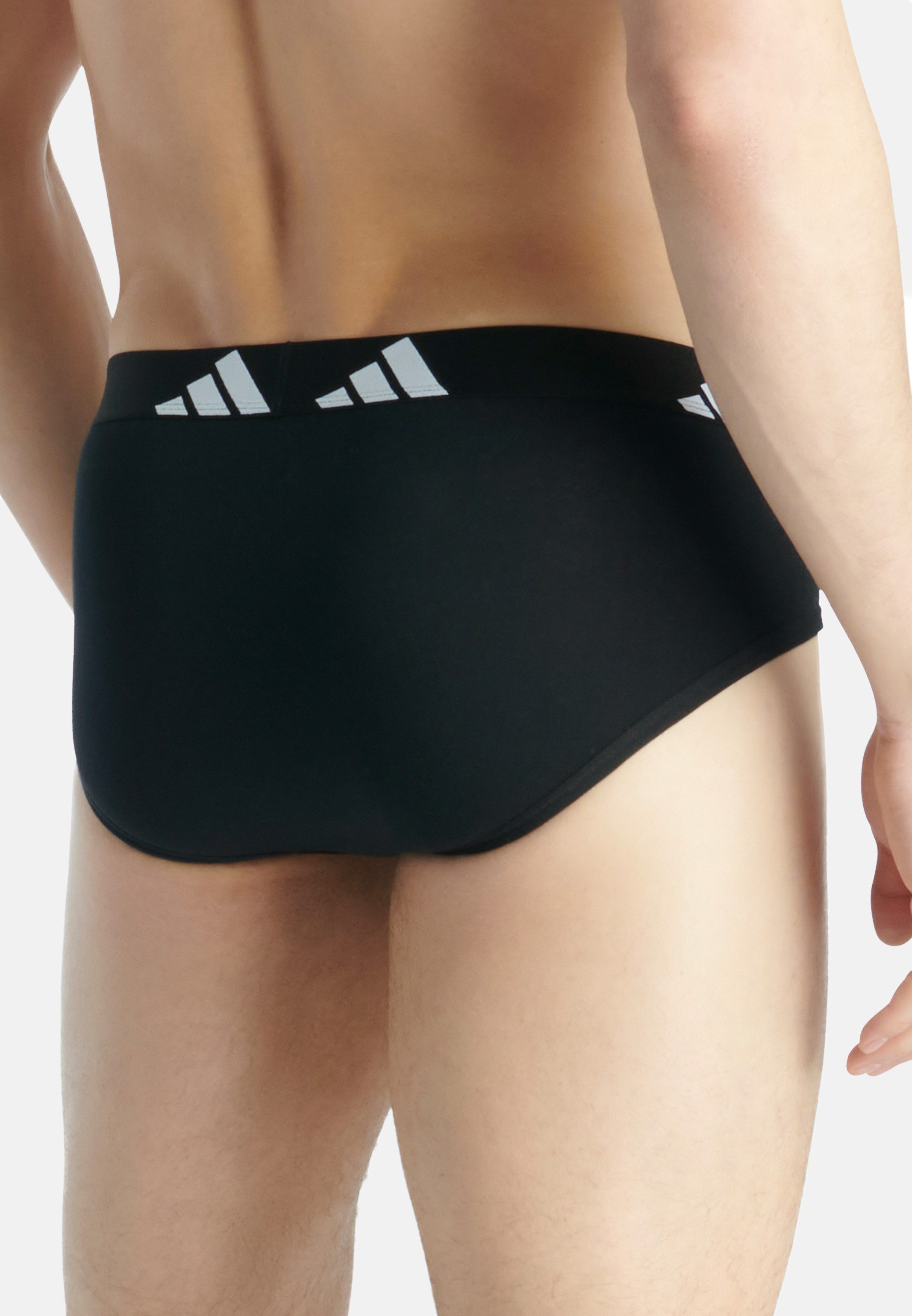 adidas Sportswear Slip 6er Pack Active Flex Cotton (Spar-Set, 6-St) Slip / Unterhose - Baumwolle - ohne Eingriff - Atmungsaktiv