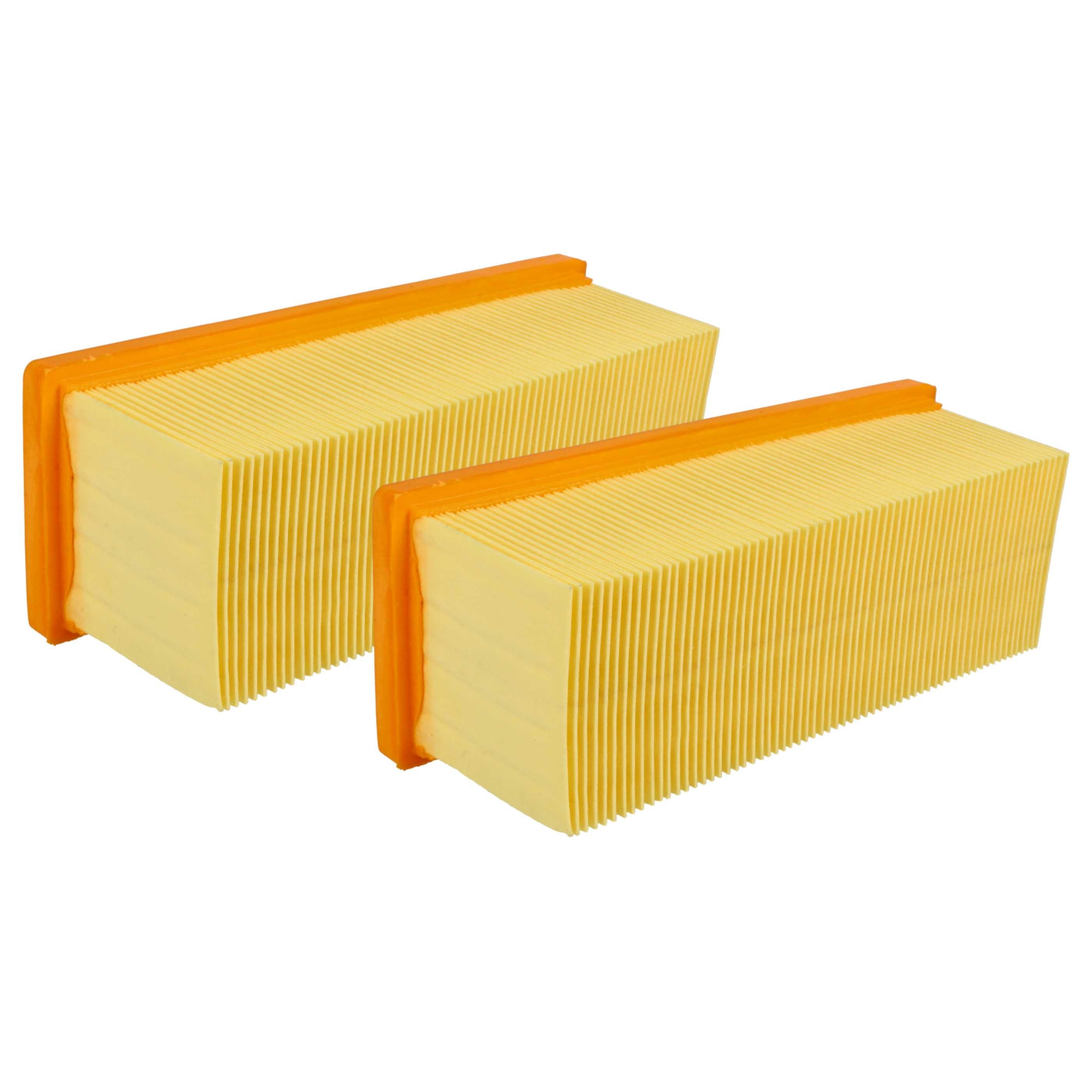 vhbw Flachfaltenfilter passend für Kärcher SE 6.100, SE 6.100 plus, SE 5.100, SE 6 Signature, für Staubsauger