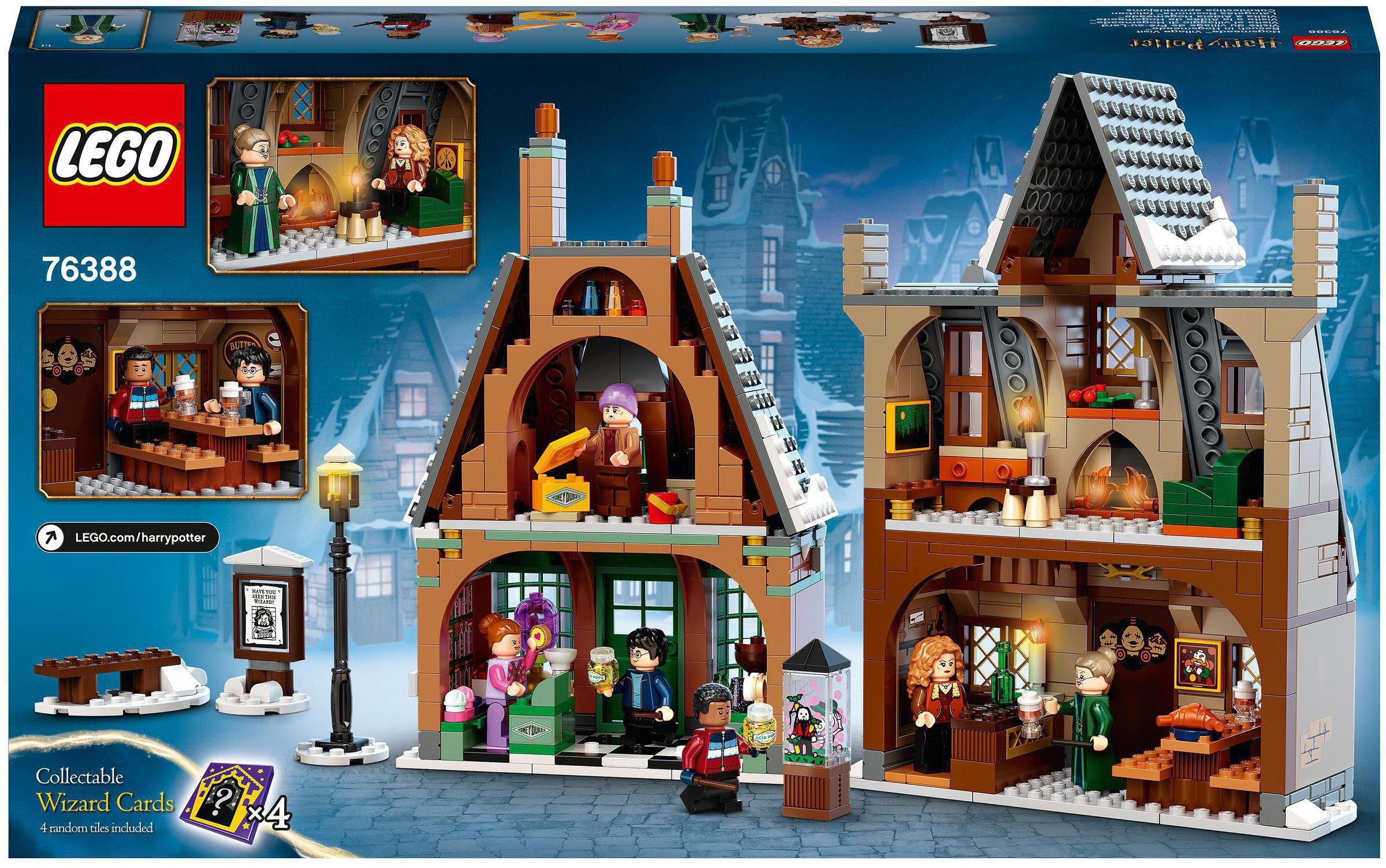 LEGO® Konstruktionsspielsteine Besuch Potter™, St) Hogsmeade™ (851 LEGO® Harry (76388), in