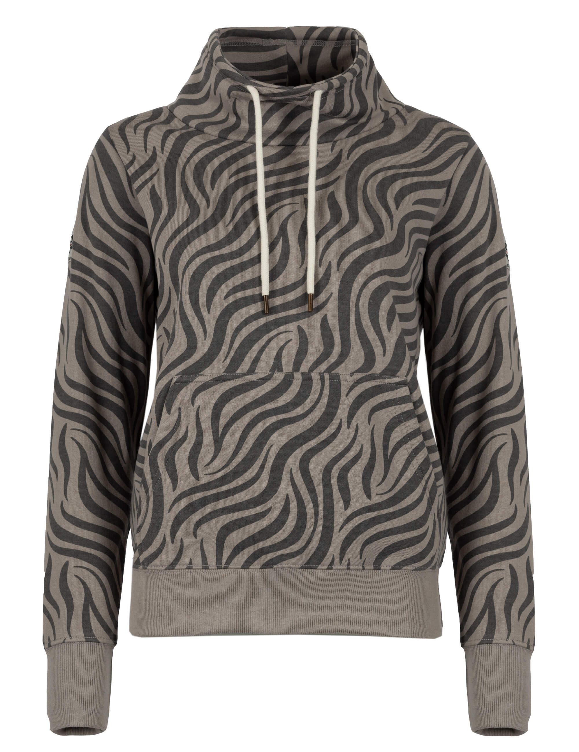 ROADSIGN australia Sweatshirt Wild Spirit (1, 1-tlg., 1) markanter Print im Zebramuster für stilvolle Loungewear-Momente
