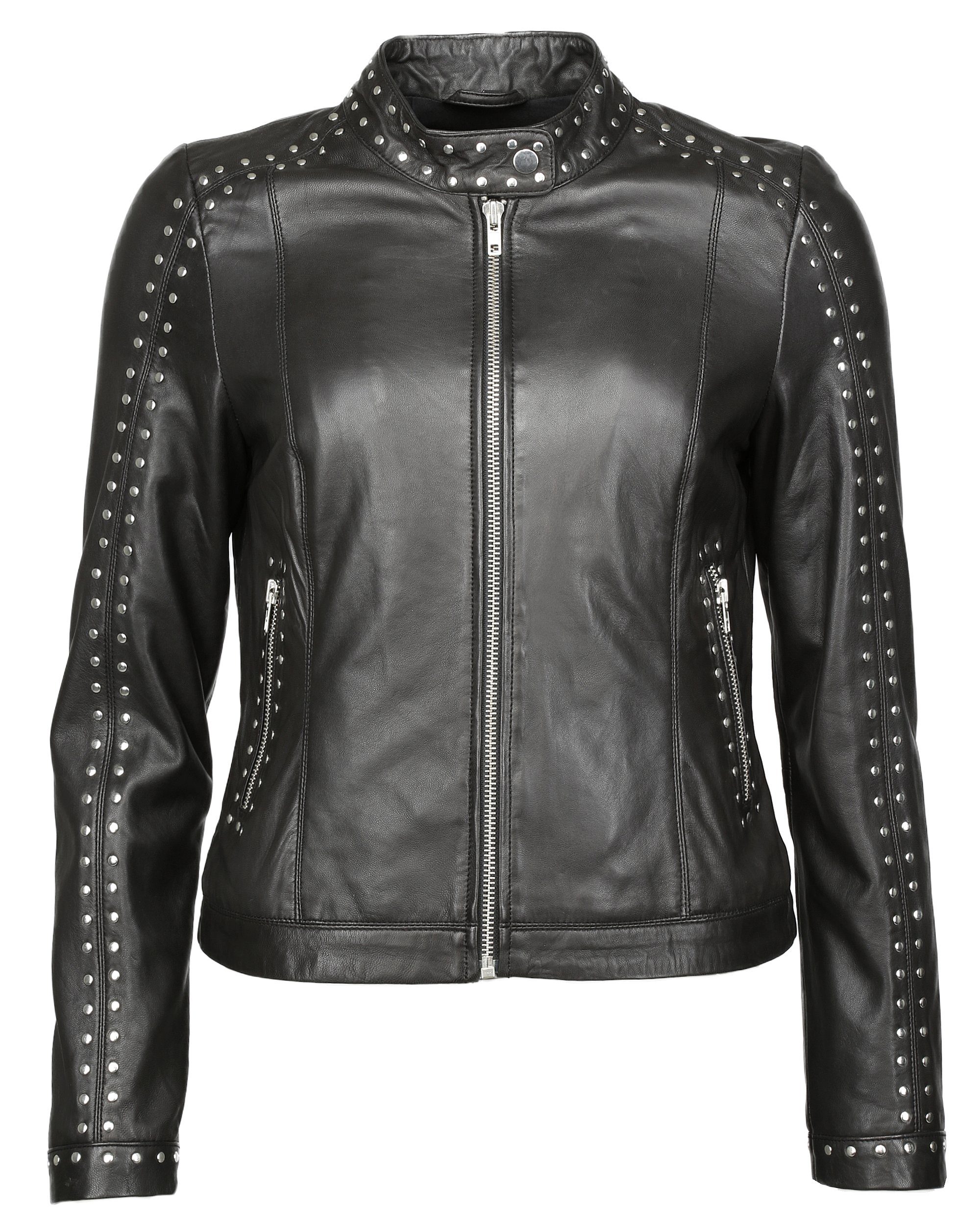 TOM TAILOR Lederjacke mit auffälligen Nieten »TTW870041« online kaufen OTTO