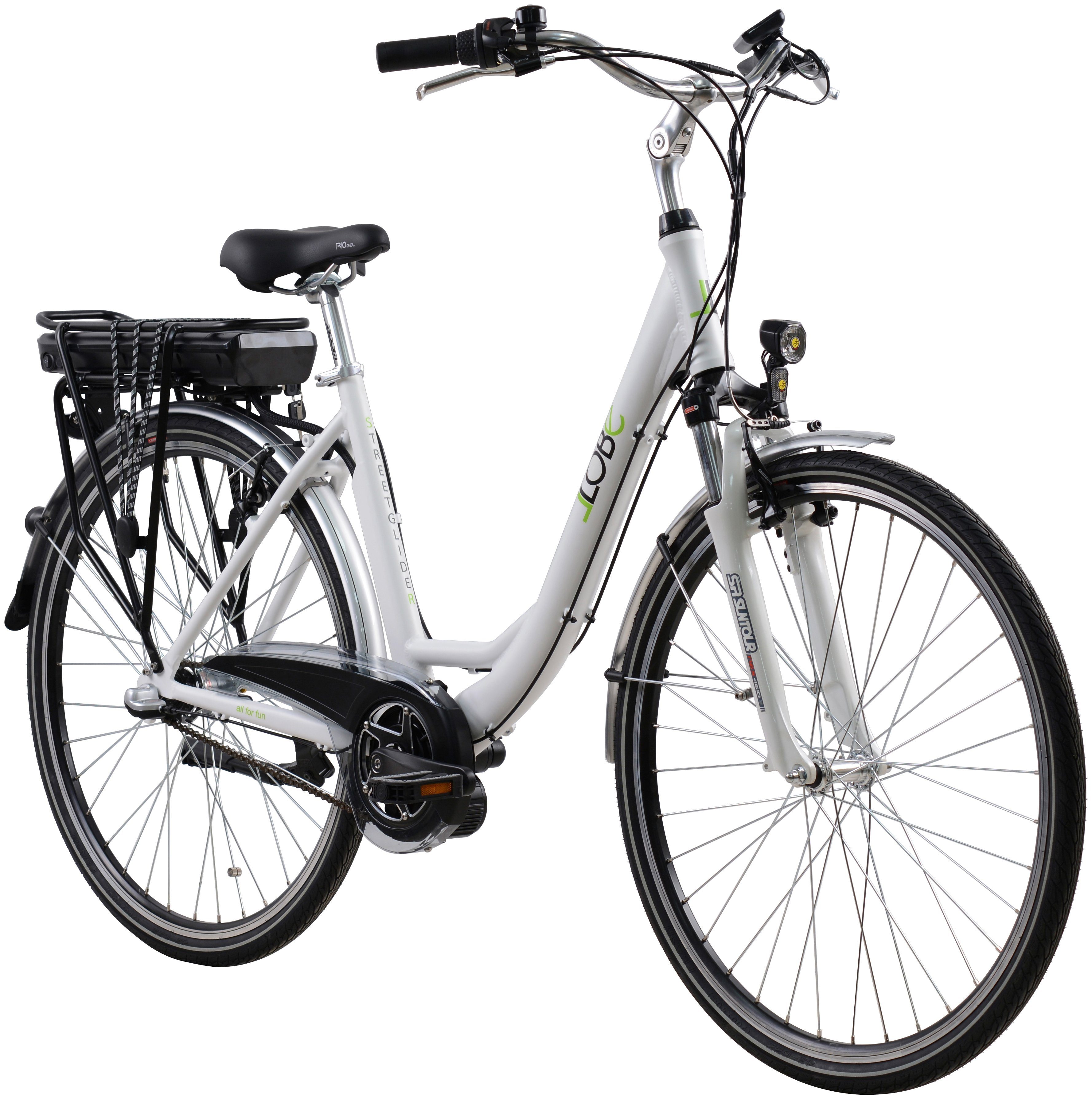LLOBE EBike City »Streetglider«, 28 Zoll, 3 Gang