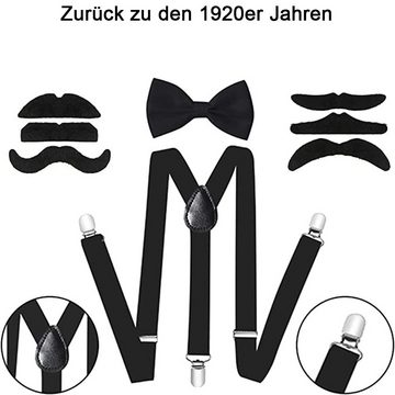 zggzerg Spielzeug-Ritterset 1920er Herren Accessoires Gatsby Gangster Kleidung Cosplay Kostüm