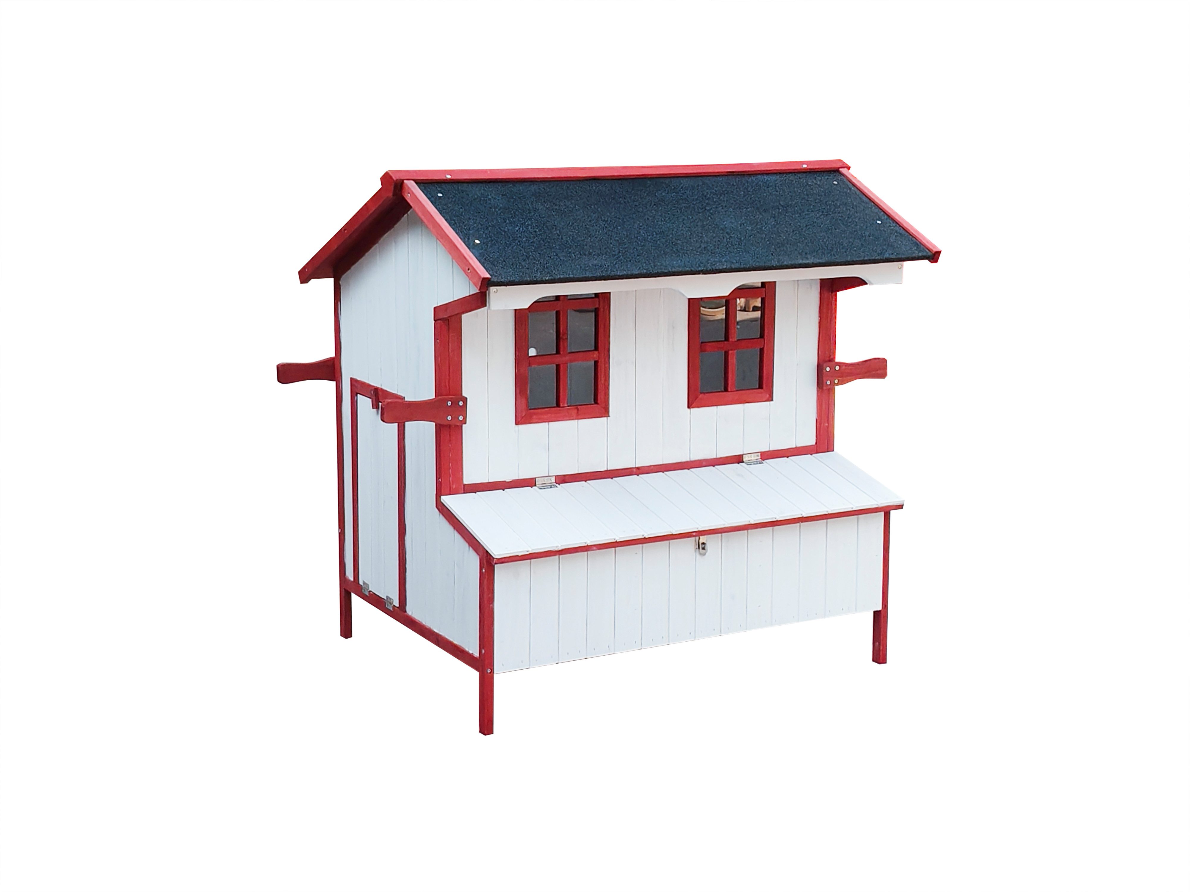 BruKa Hühnerstall Hühnerhaus BERTA XXL Kleintiergehege Hühner Geflügelstall Stall