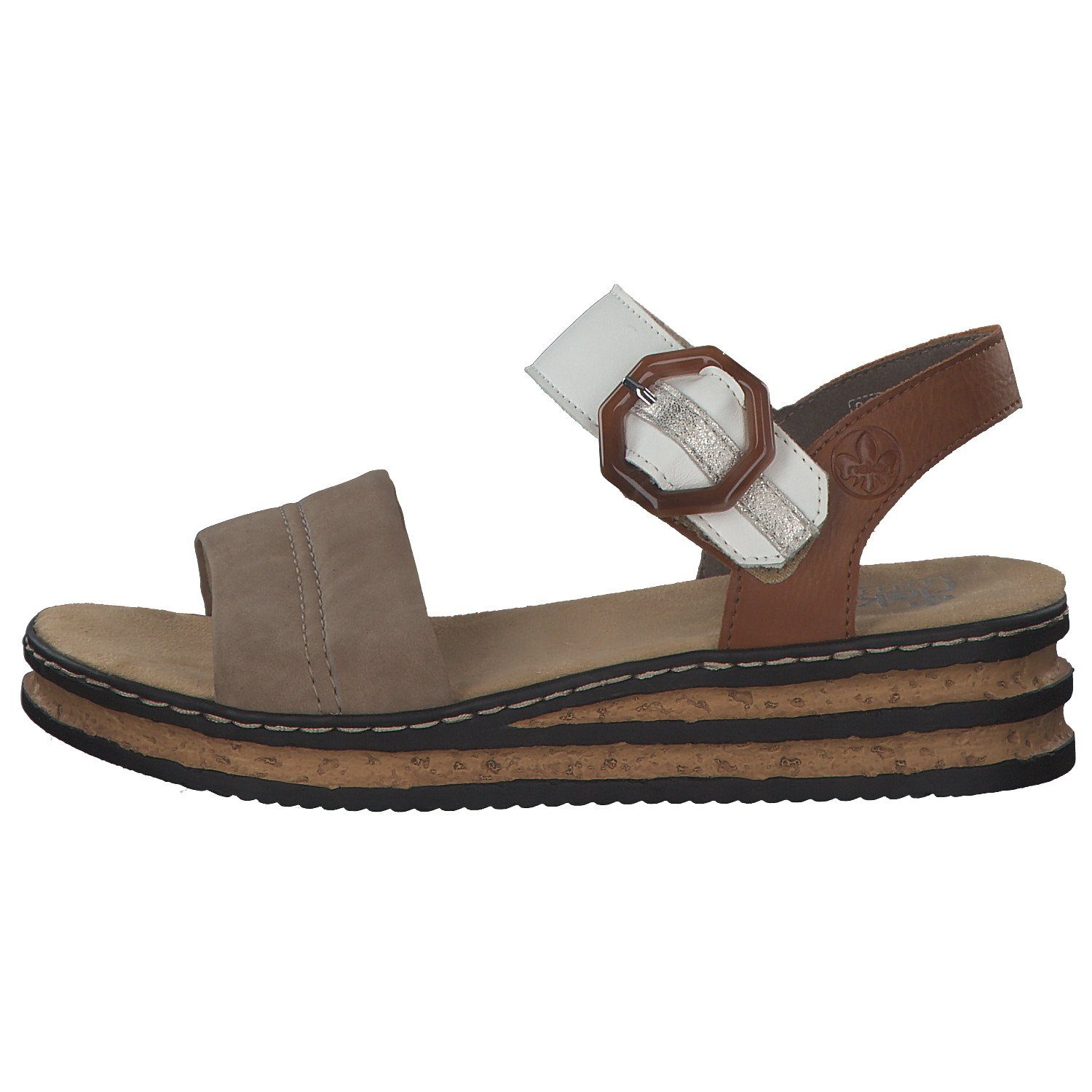 Rieker 62964 Plateausandaletten günstig online kaufen