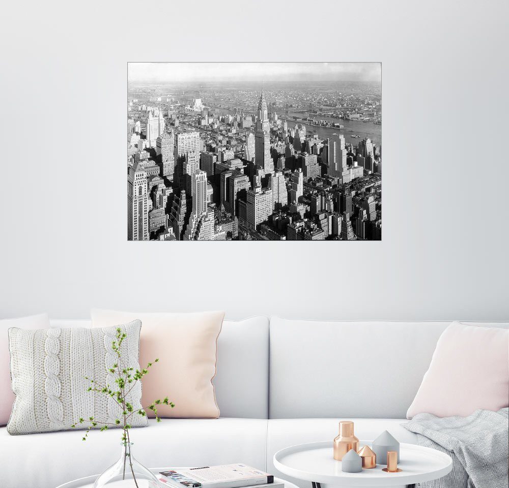 Posterlounge Wandbild New York 1932 Blick Auf Das Chrysler Building Online Kaufen Otto