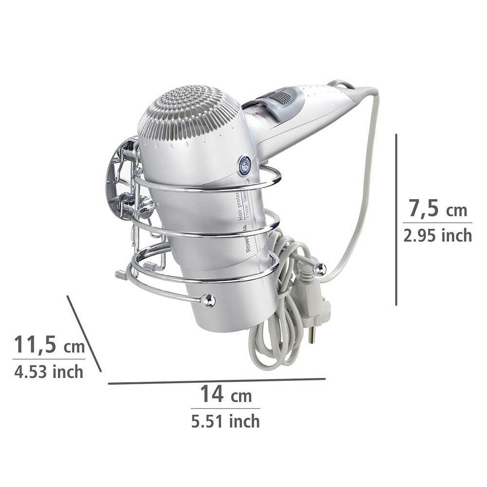 WENKO Badaccessoire-Set WENKO Haartrocknerhalter Turbo-Loc® - günstig online kaufen