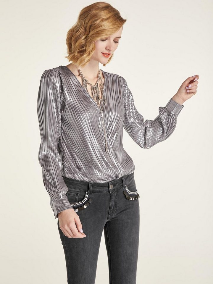 heine STYLE Blusenbody in Falten gelegt heine STYLE Blusenbody in Falten gelegt