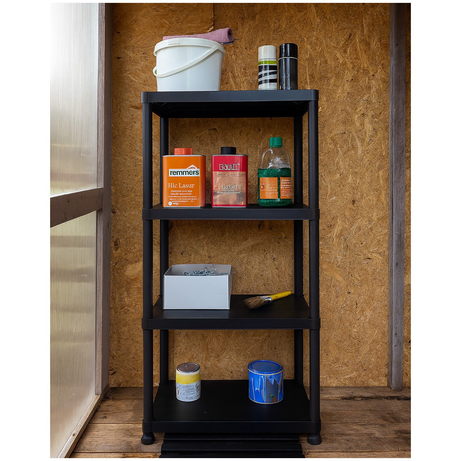 HTI-Living Standregal Regal Fritz, Stück 1-tlg., Regal mit 4 Böden Standreg günstig online kaufen