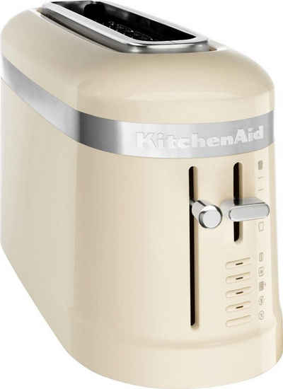 KitchenAid Toaster 5KMT3115EAC ALMOND CREAM, 1 langer Schlitz, für 2 Scheiben, 900 W