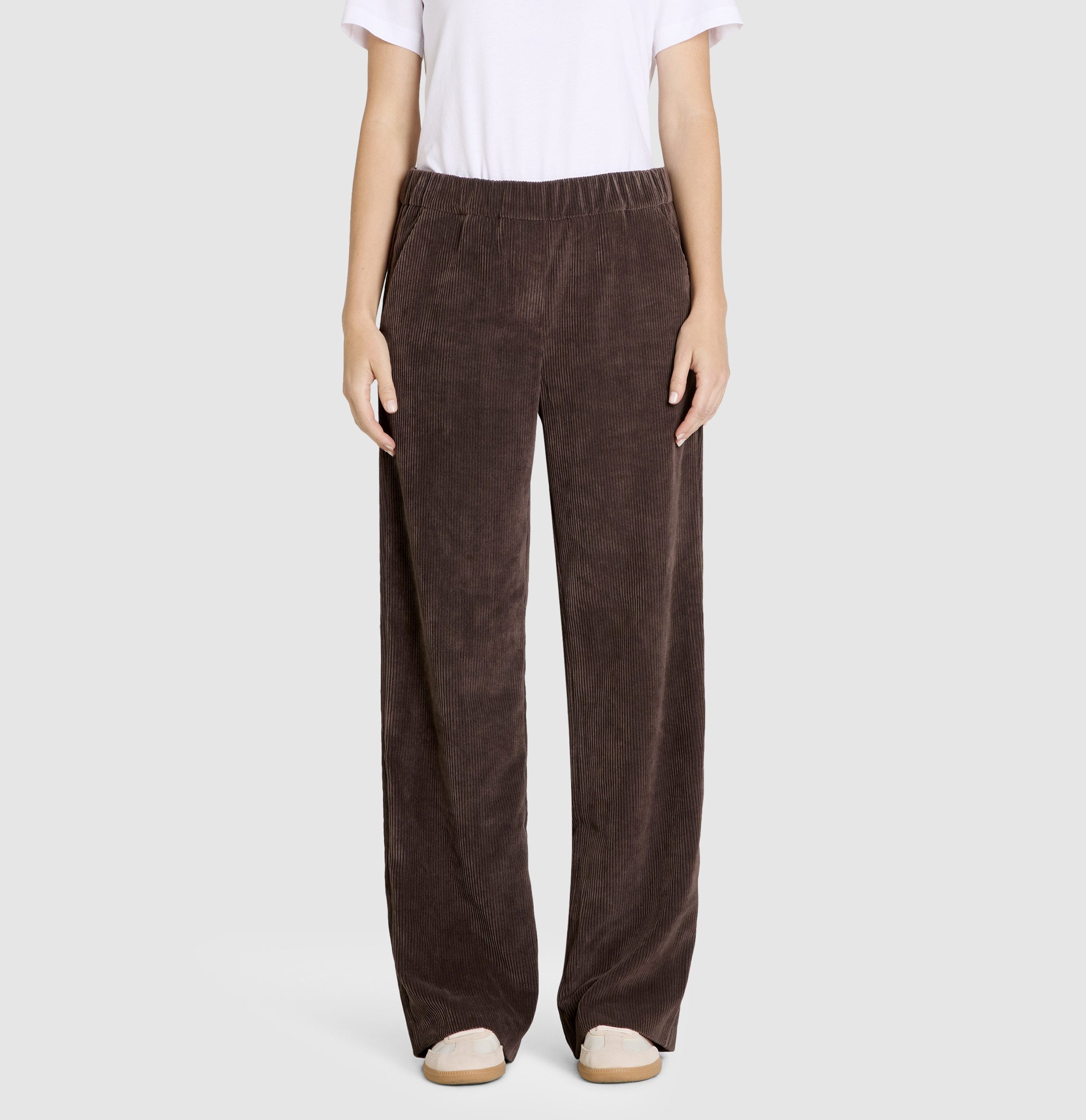 Chinos CHIARA truffle brown
