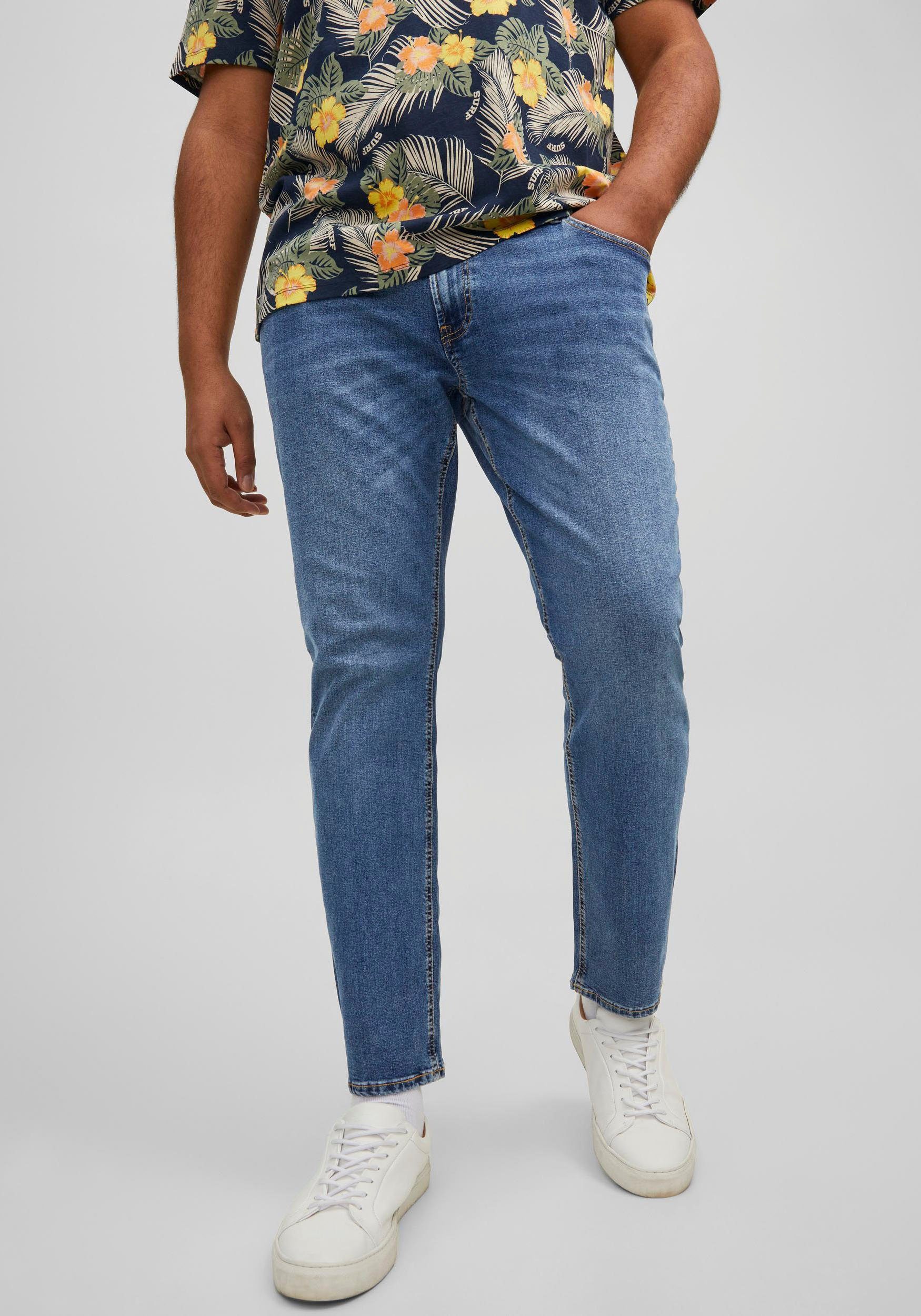 Jack & Jones Slim-fit-Jeans GLENN JJORIGINAL mid-blue-denim