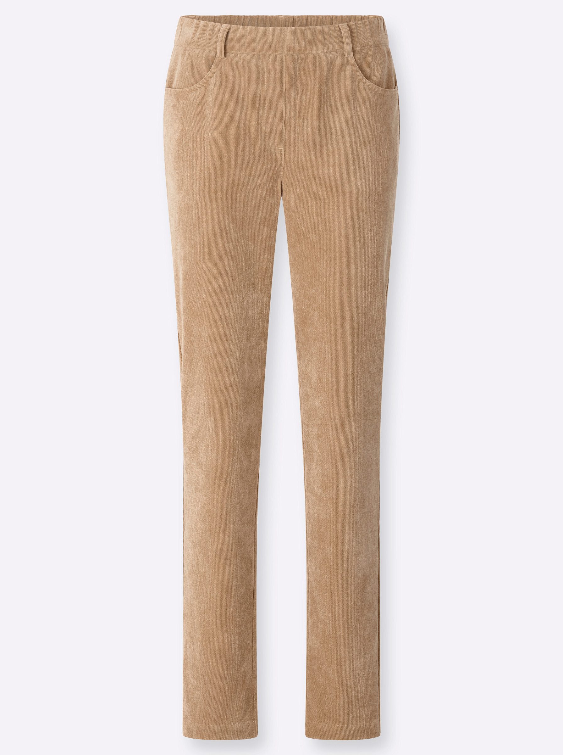 Sieh an! Jerseyhose Cord-Hose komfortabel – Bild 3 von 5
