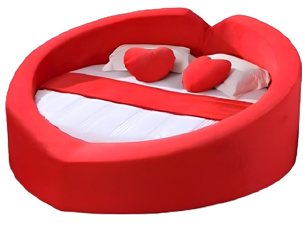 JVmoebel Bett Designer Bett in Herzform aus hochwertigem Material (Bett), Made in Europa