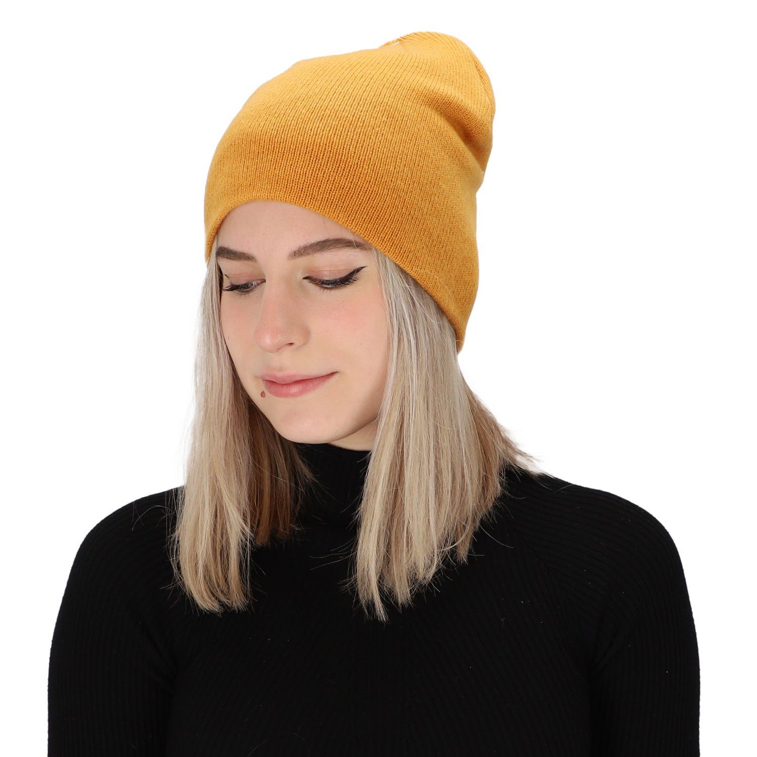 halsüberkopf Accessoires Strickmütze Strickmütze Wolle/Kaschmir (1-St) günstig online kaufen