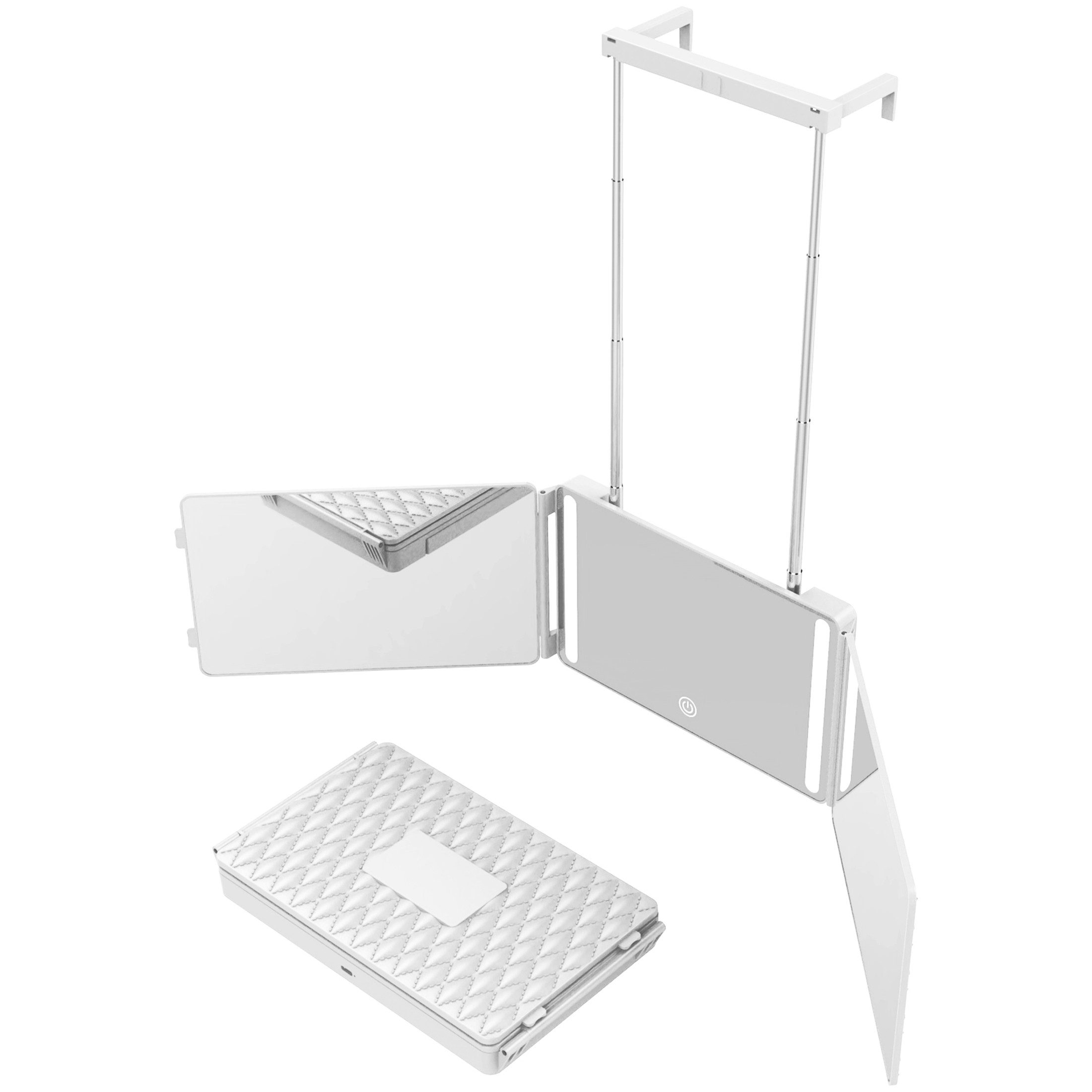 Masbekte Kosmetikspiegel Schminkspiegel, 360 Grad Spiegel, günstig online kaufen