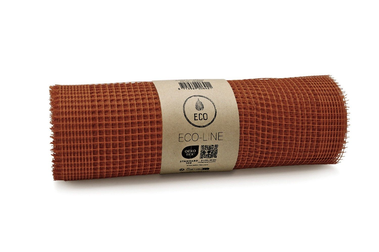 Deko AS Tischläufer Sizonet® Line Tischläufer terracotta 30cm 20m- 83-300-20-046 (1-tlg, 1 Rolle Tischläufer), Strapazierfähig