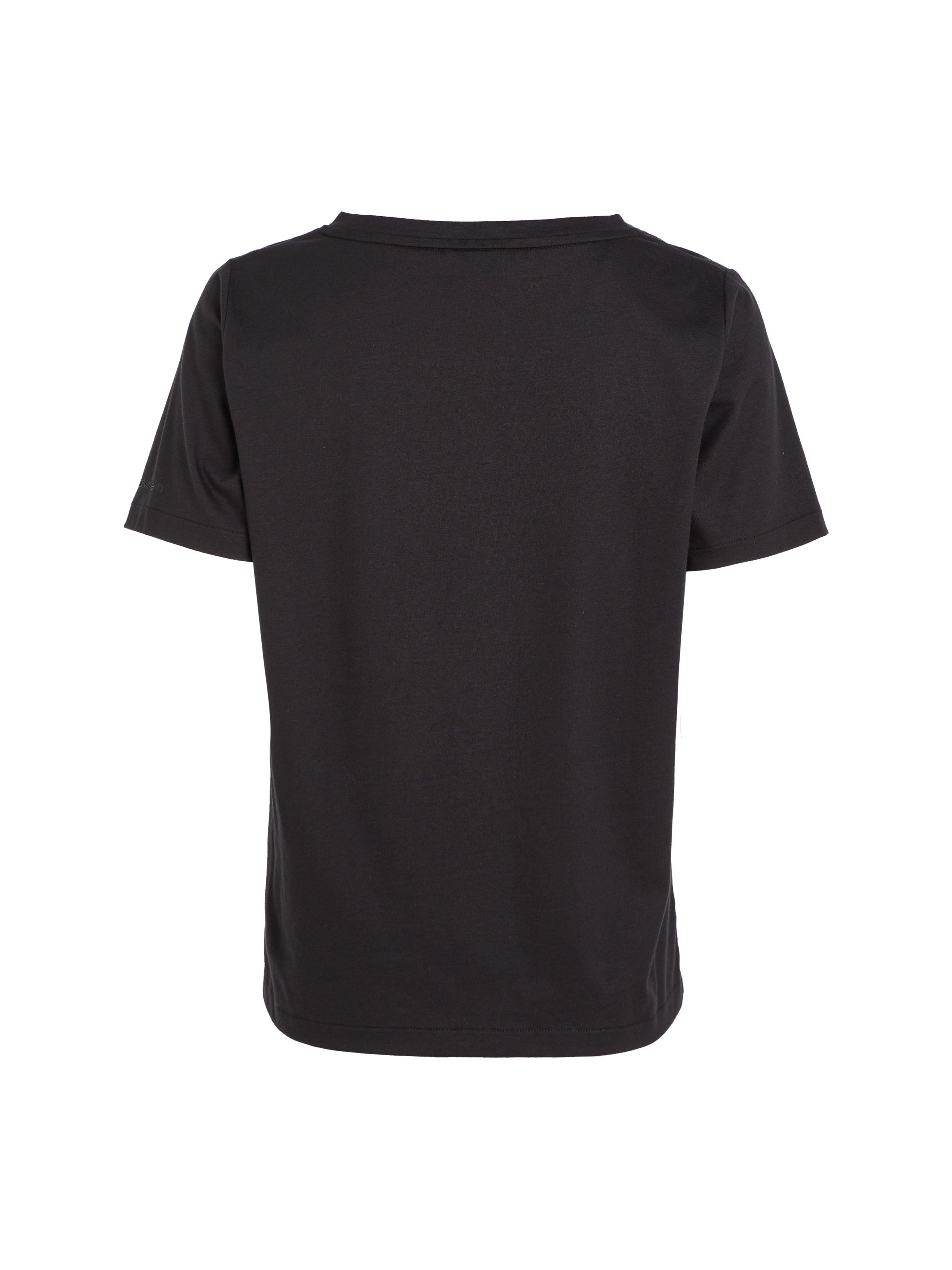 Calvin Klein T-Shirt mit schwarz V-Ausschnitt