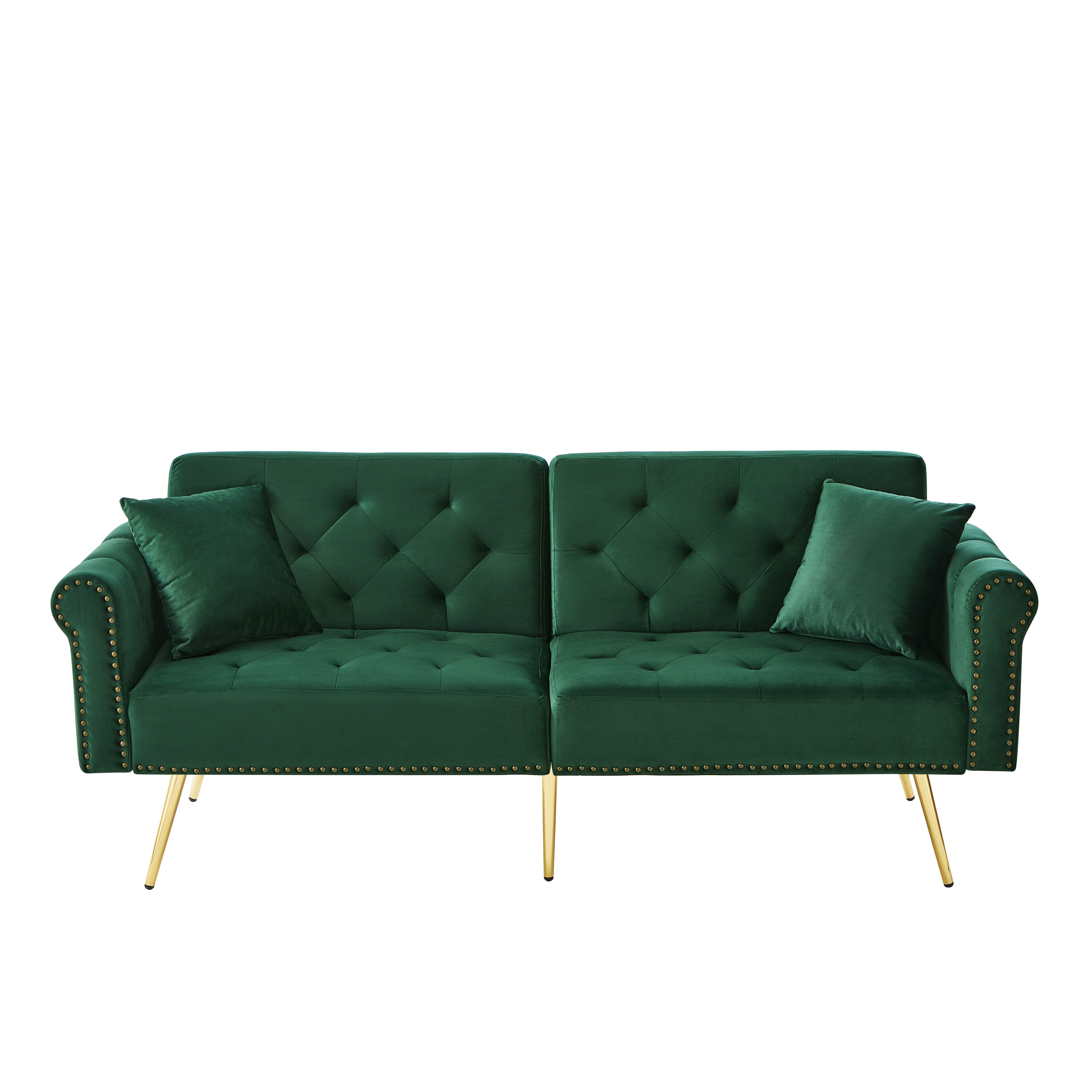 Furnishings Home Schlafsofa Sofa mit Samtbezug günstig online kaufen