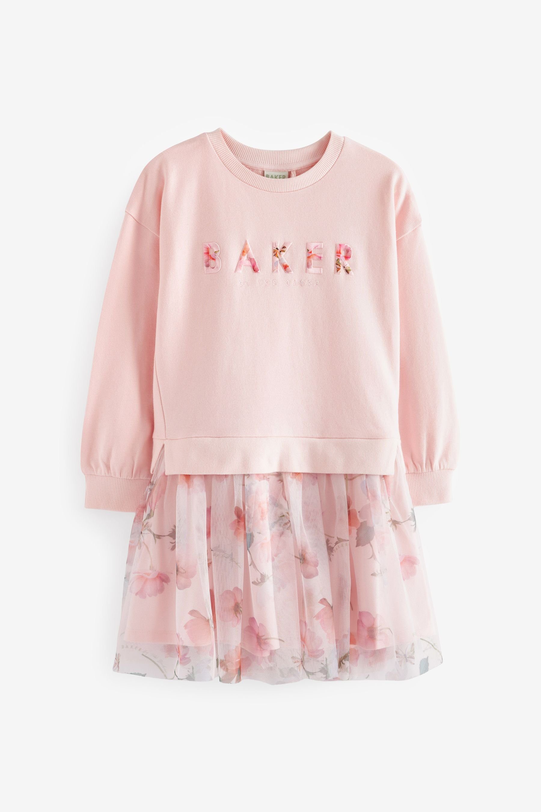 Lagenlook (1-tlg) Baker Ted Baker im by by Sweatkleid Baker Sweatshirtkleid Ted Baker