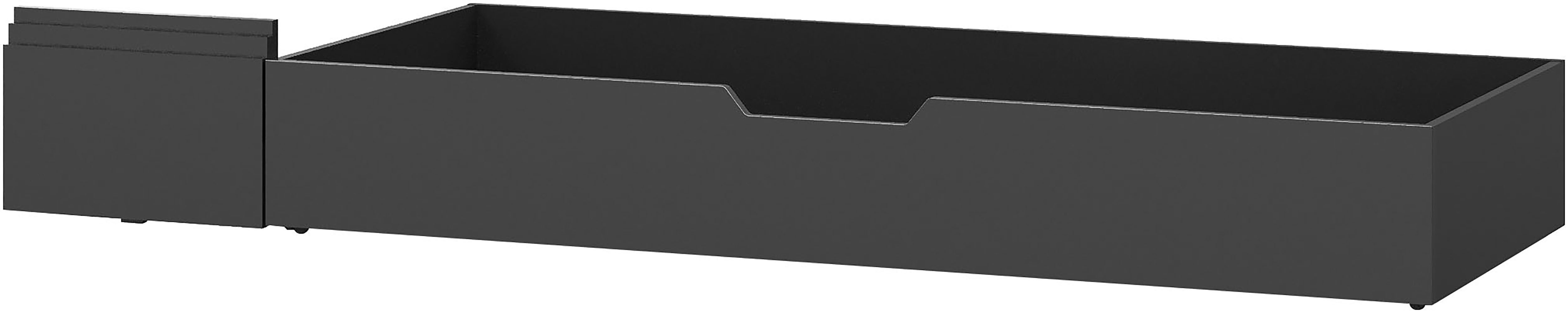 set one by Musterring Stauraumbett York Schlafen (1-tlg), Bettkasten für viel Stauraum, B 65 x T 200 cm, zwei Farbvarianten