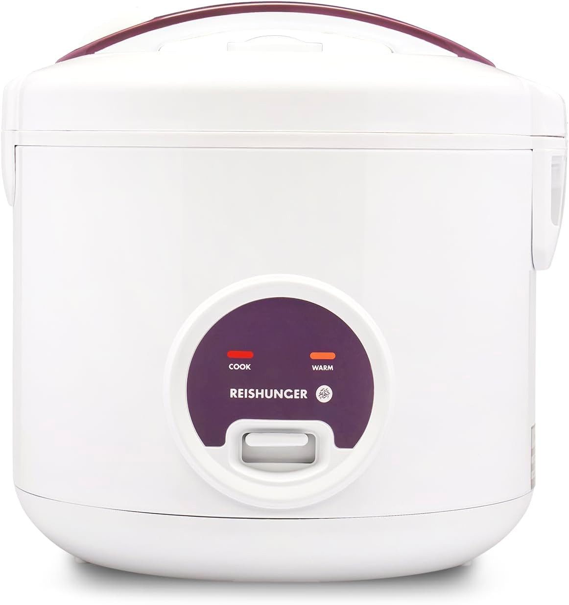 Reishunger Reiskocher - Reiskocher mit Keramikbeschichtung, 1,8 L, 700,00 W, Mit Dampfgarfunktion & Warmhaltefunktion