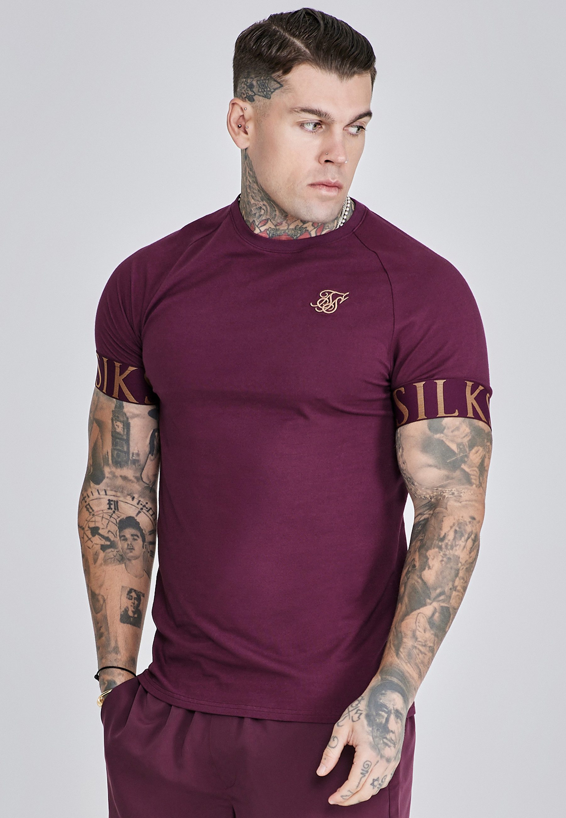 Siksilk T-Shirt SikSilk Herren Tech T-Shirt günstig online kaufen