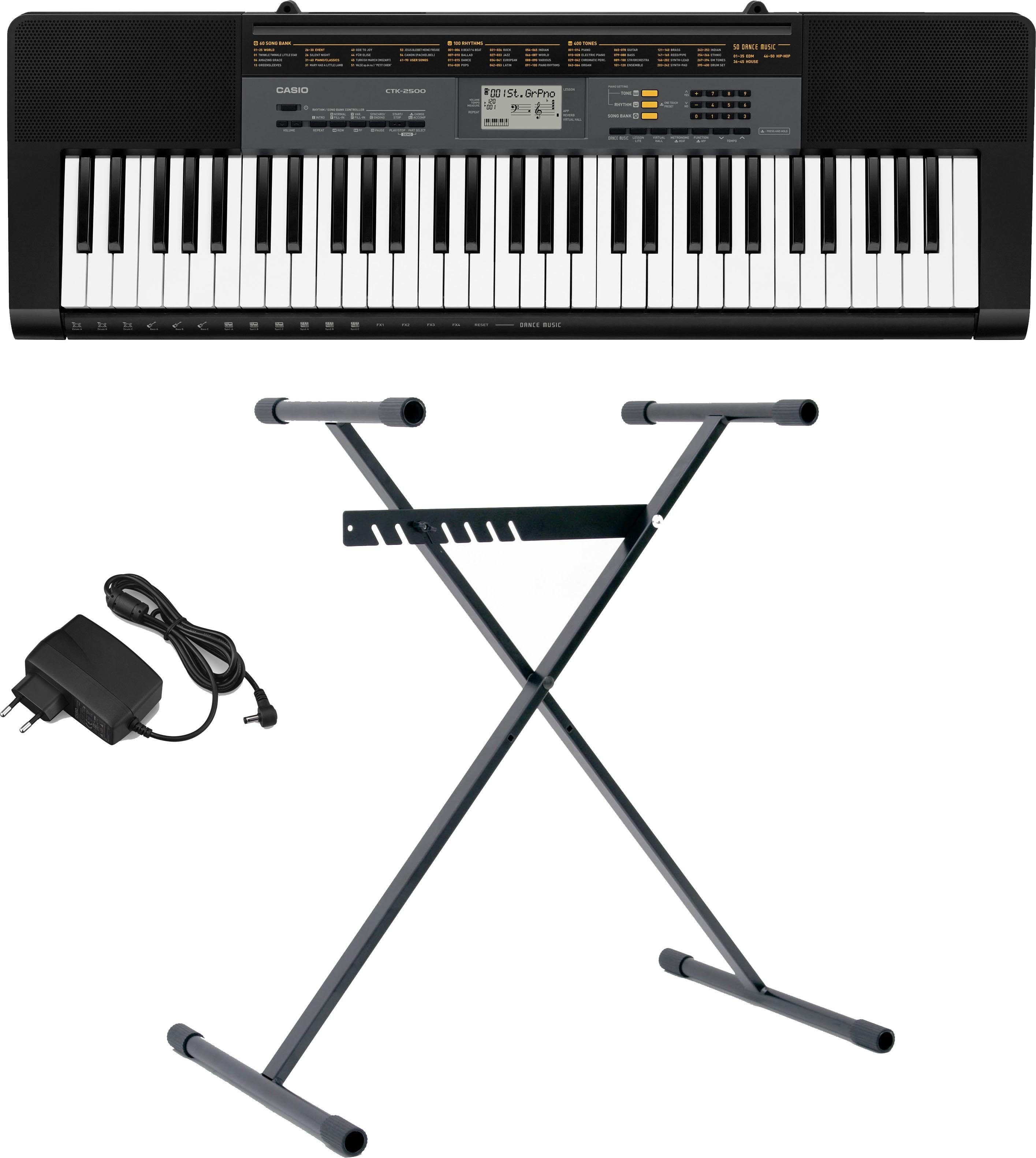 Casio® Keyboard mit Ständer, »CTK2500 Set« kaufen OTTO