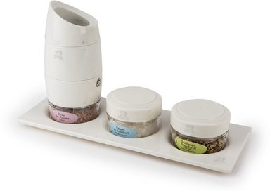 PEUGEOT Salzmühle »Zanzibar« manuell, incl. 3 Sorten Salz und Menage