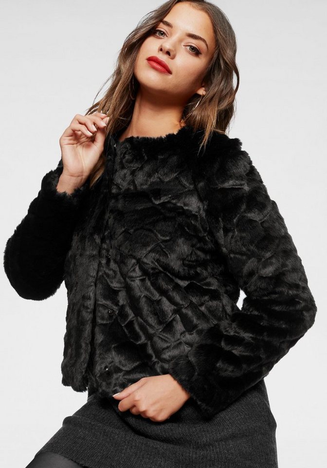Only Fellimitatjacke »CATALINA« Only Fellimitatjacke »CATALINA«