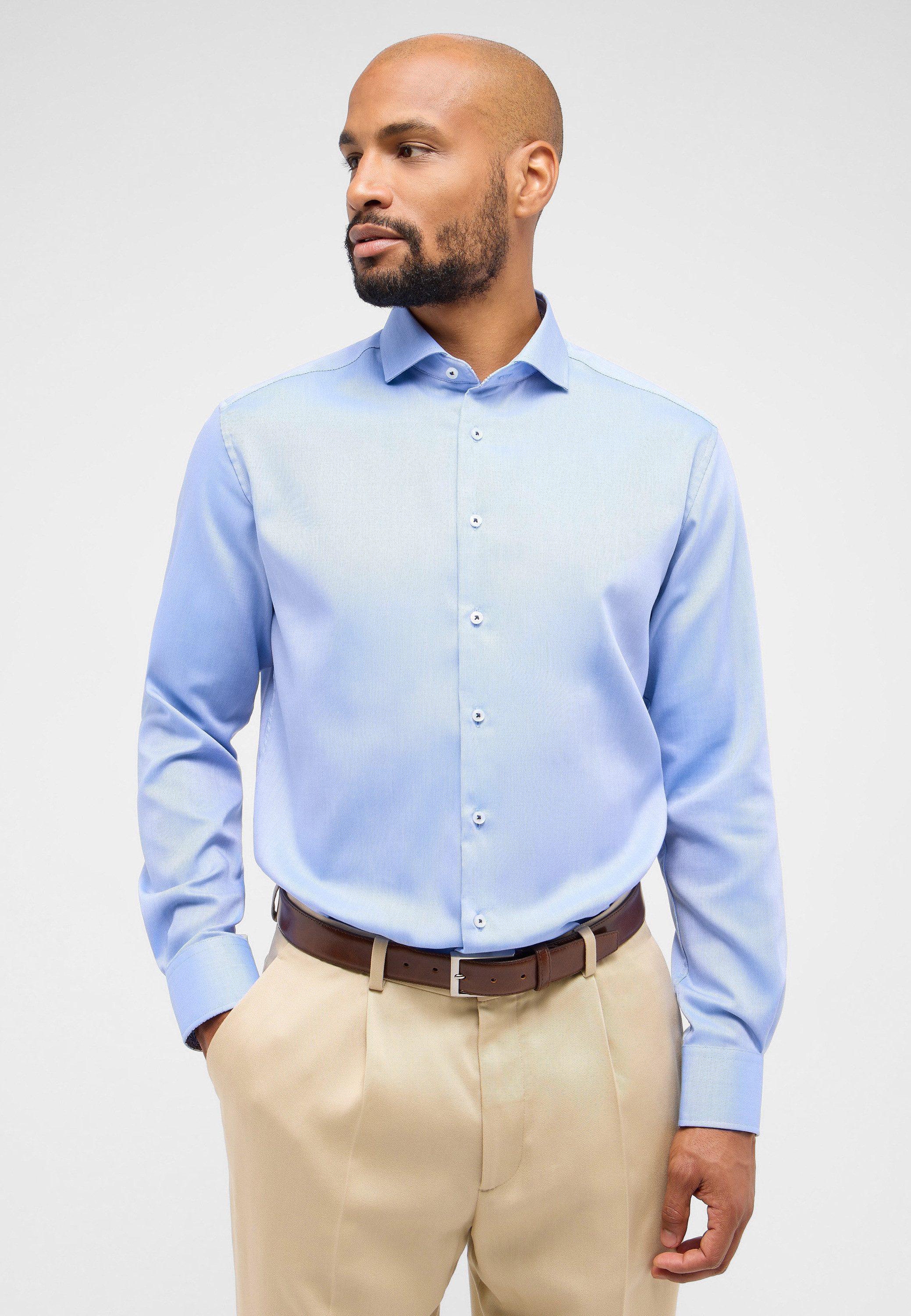 Eterna Langarmhemd MODERN FIT NON IRON (bügelfrei)