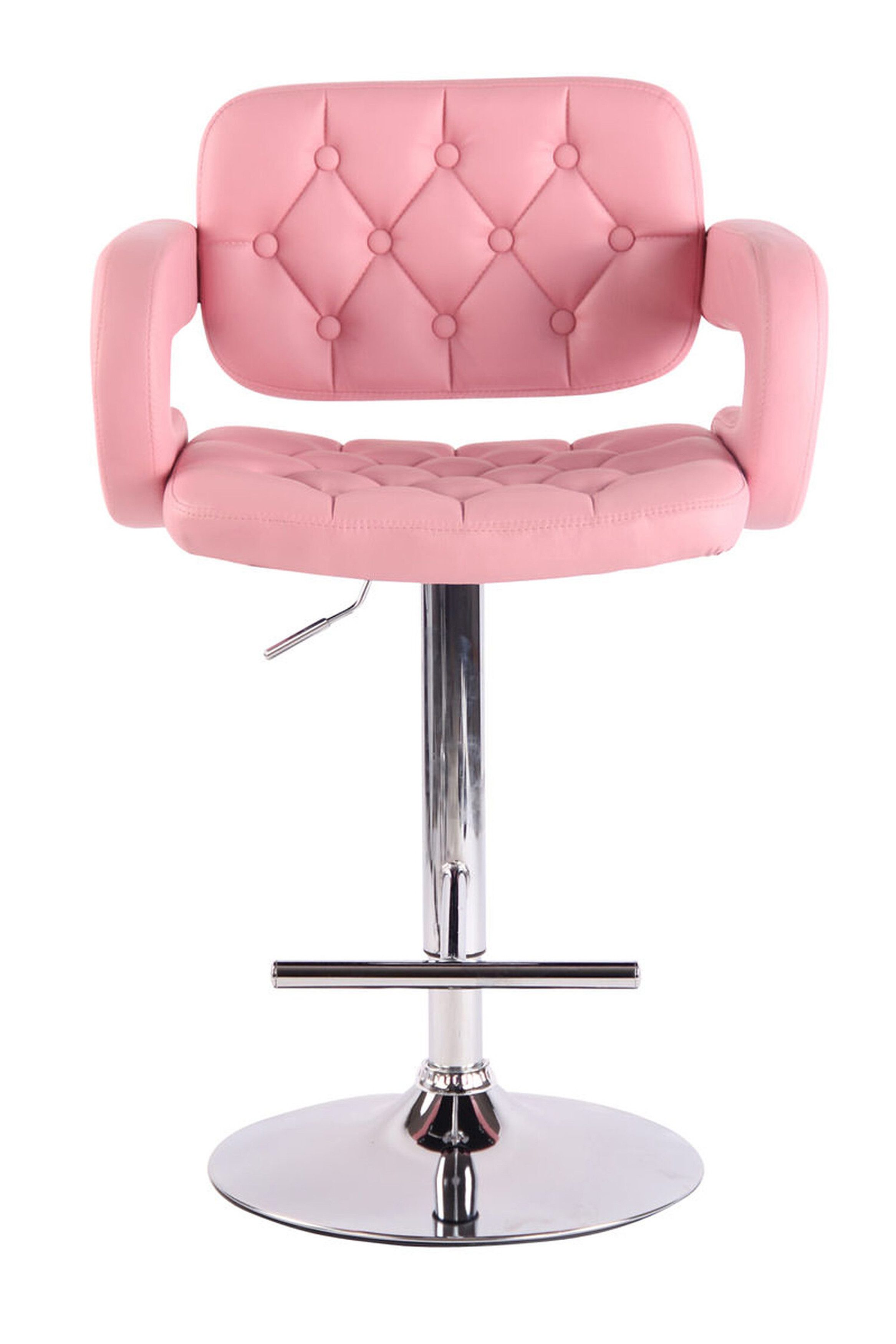 TPFLiving Barhocker Kunstleder (Barstuhl mit Rückenlehne günstig online kaufen