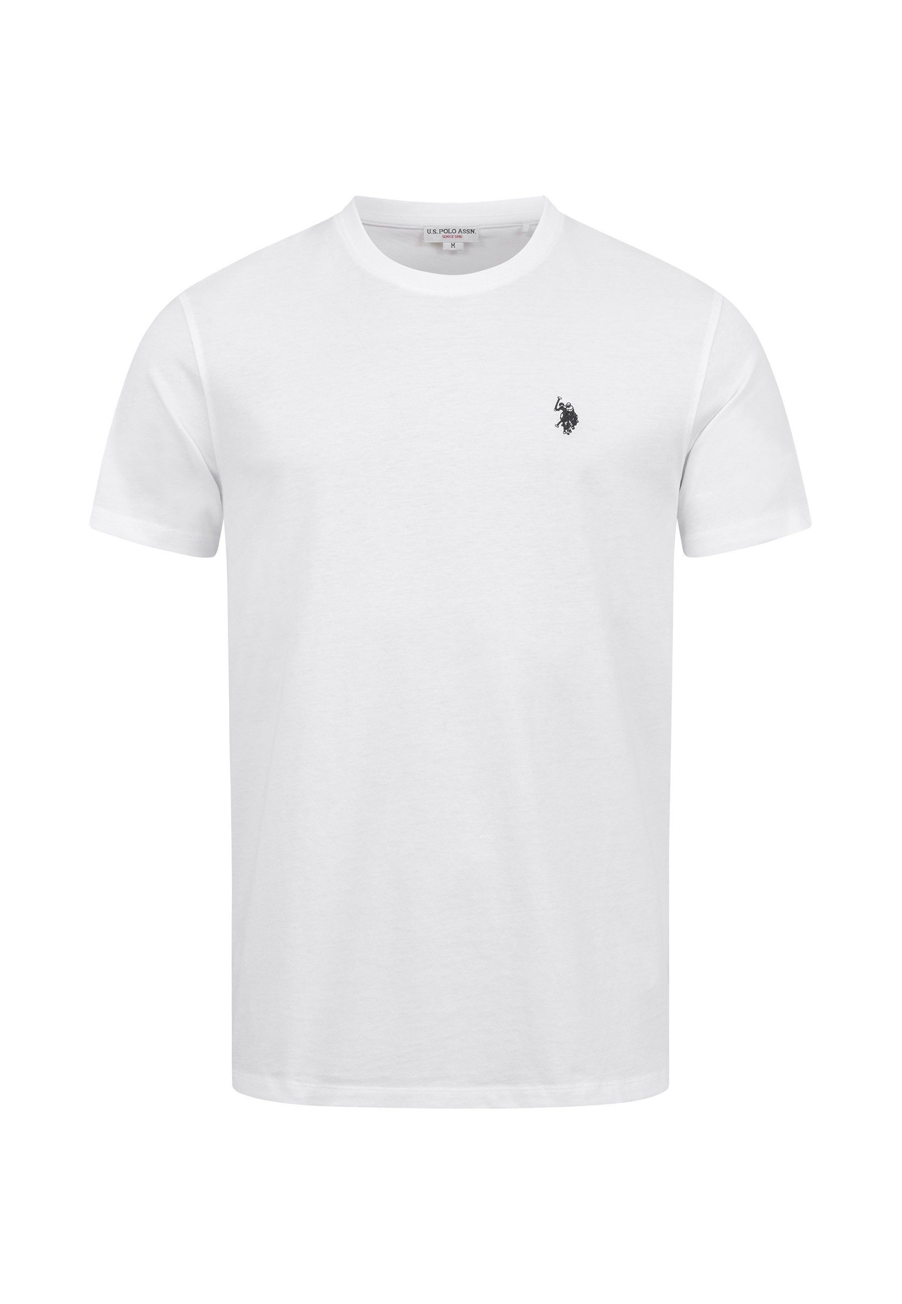 T-Shirt USCaaleb – Herren Basic mit Rundhalsausschnitt