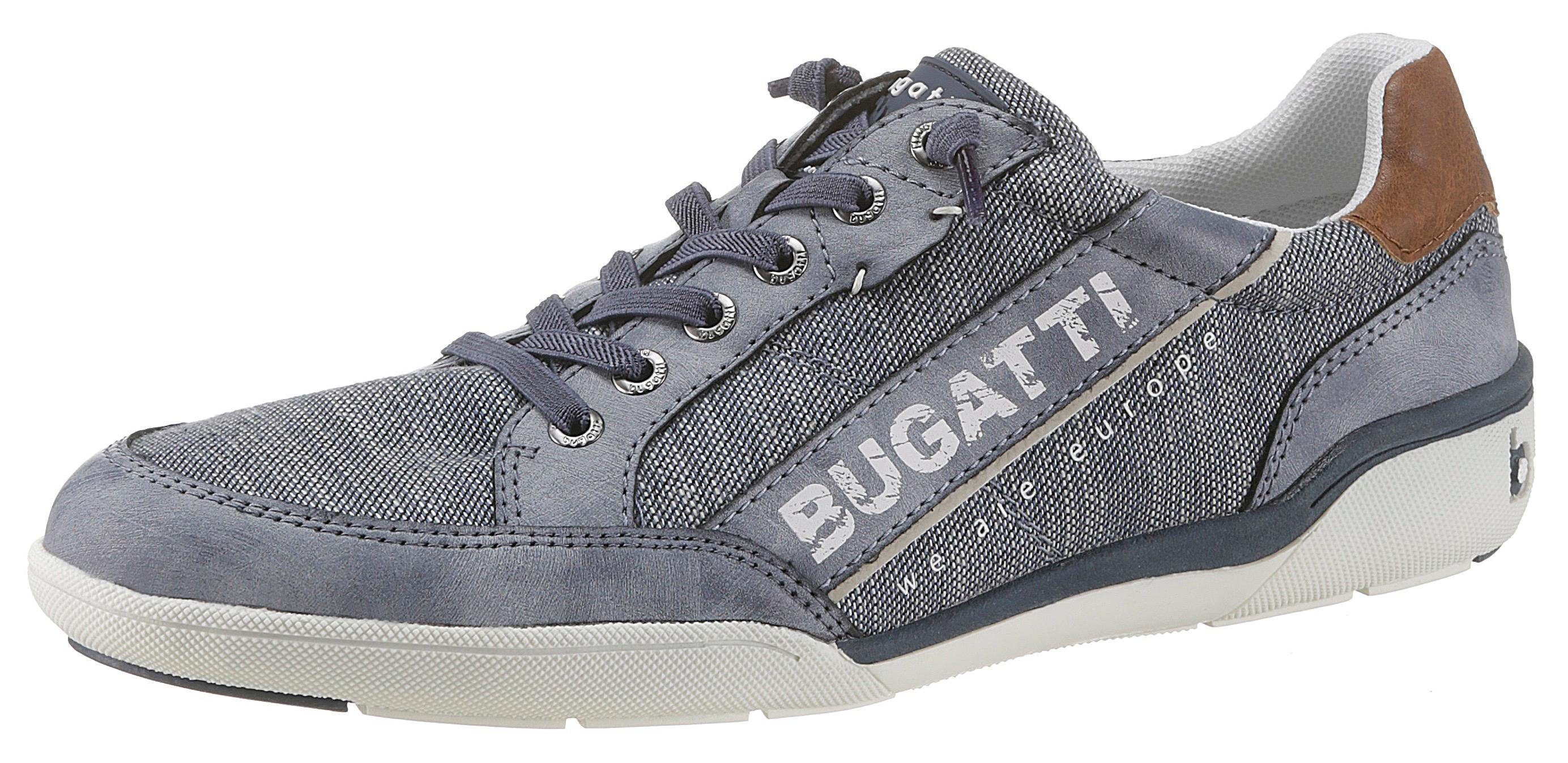 bugatti »Lake« Slip-On Sneaker im modischen Materialmix online kaufen