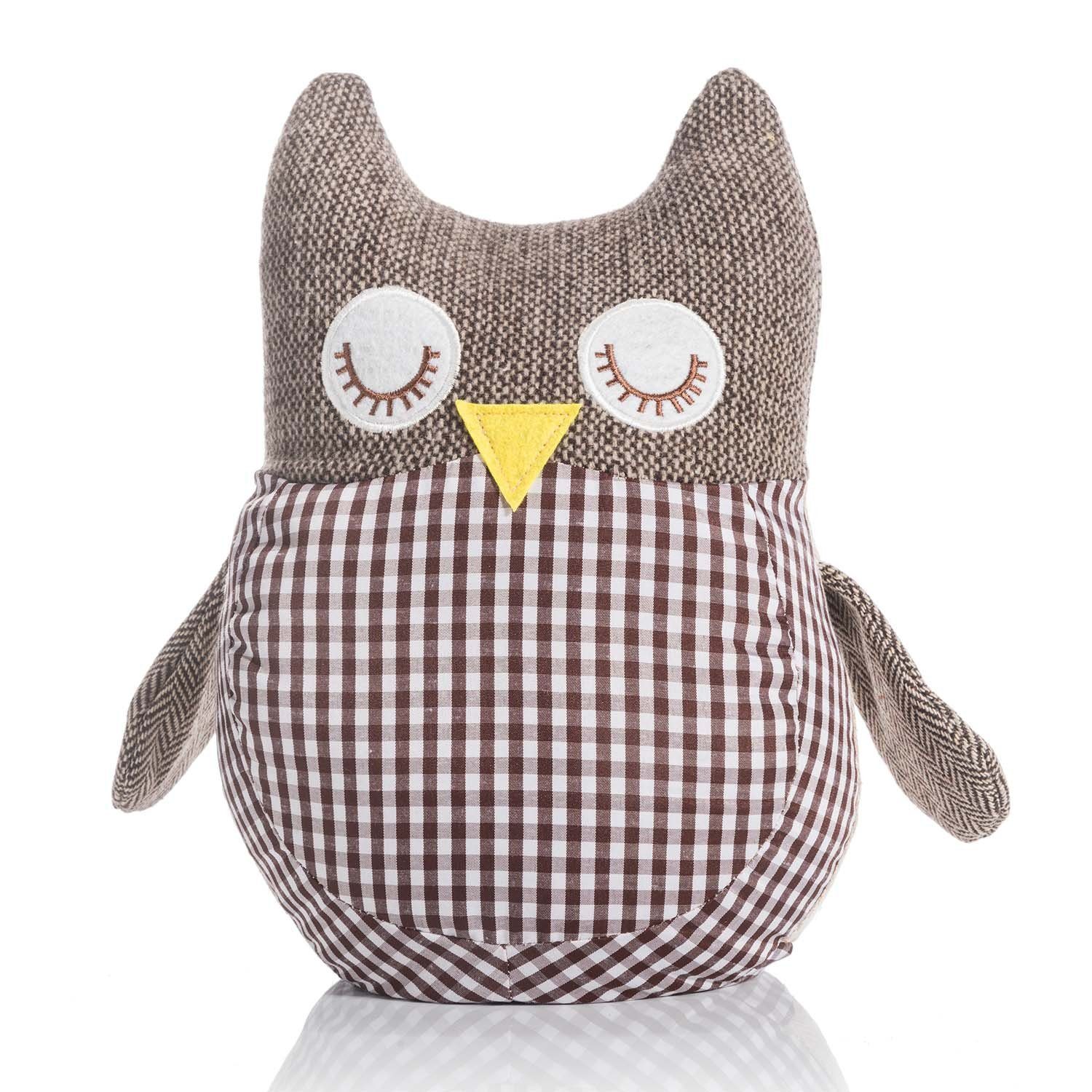 Goods+Gadgets Türstopper Türhalter Türpuffer Türsack (Tierform, Eule), Hand günstig online kaufen