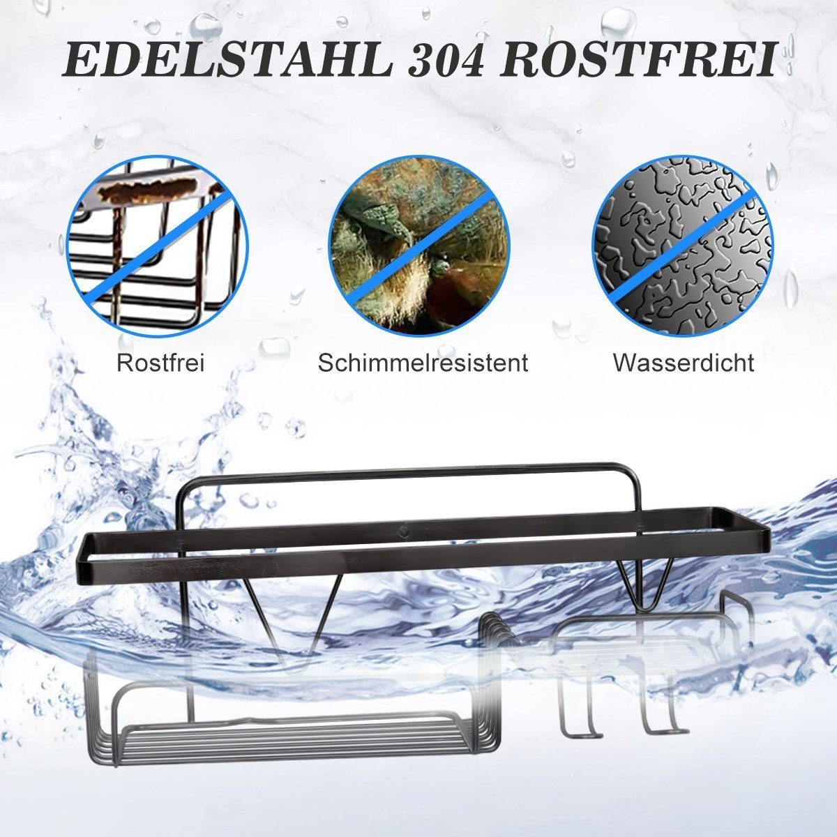 DOPWii Duschablage 2er Set Duschablage ohne günstig online kaufen
