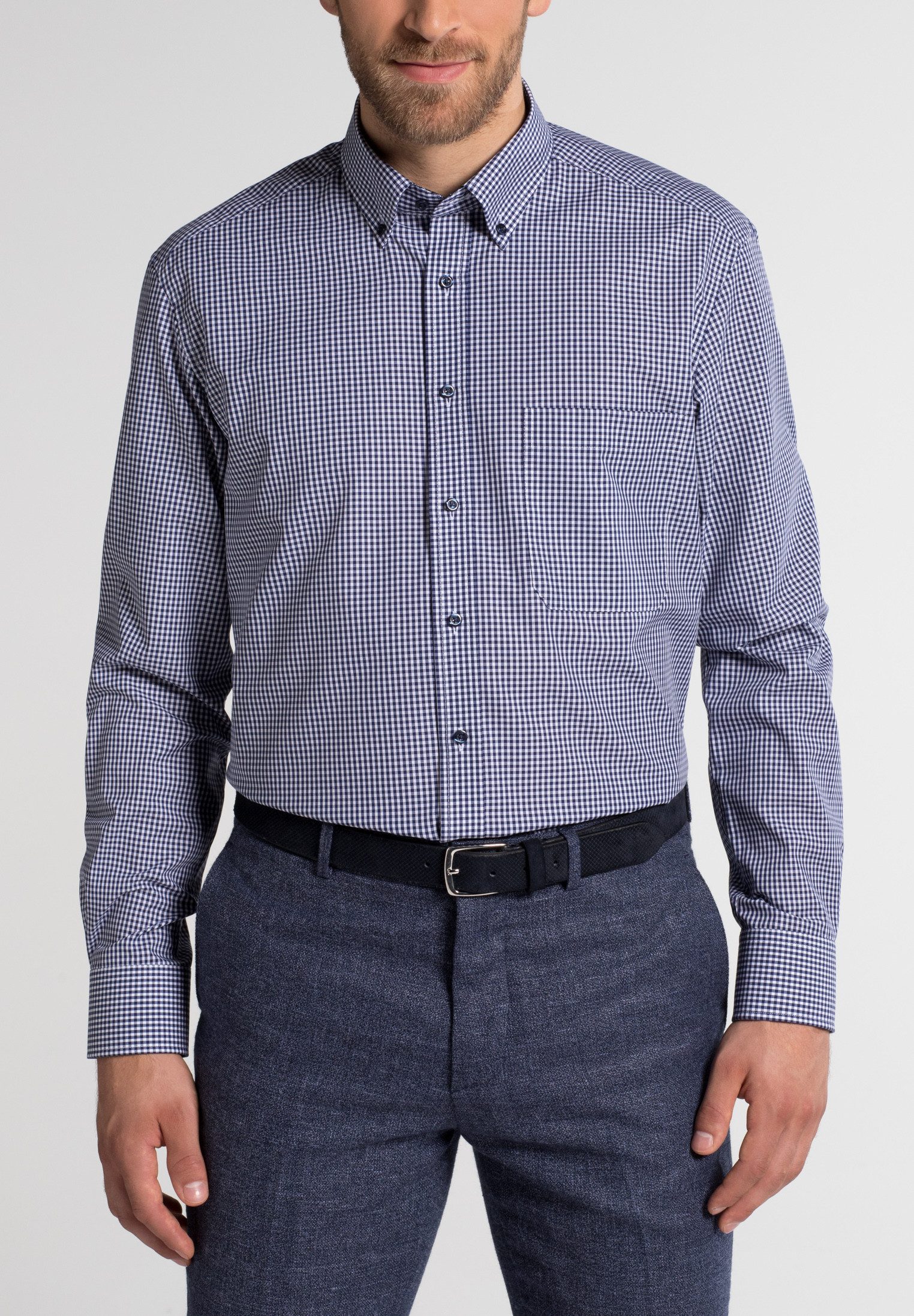 Eterna Langarmhemd 8913, Langarm-Hemd Comfort Fit günstig online kaufen