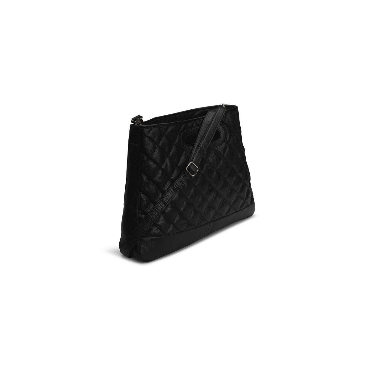 muud Handtasche Lederhandtasche Darcia Black