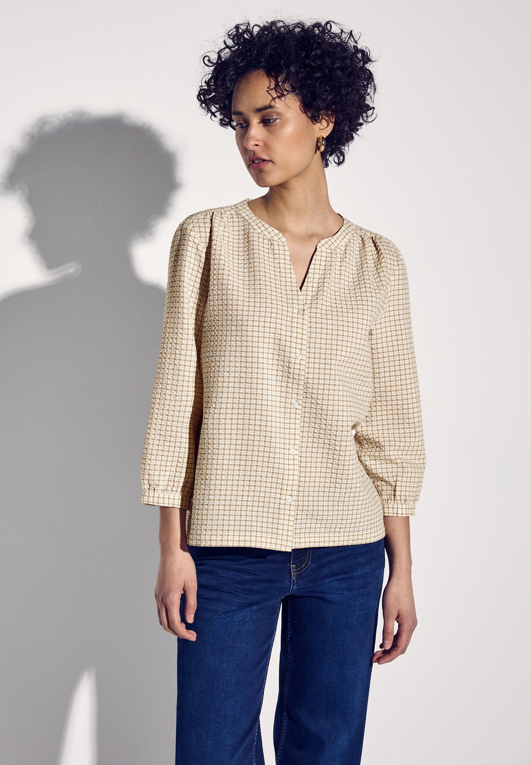 Klassische Bluse