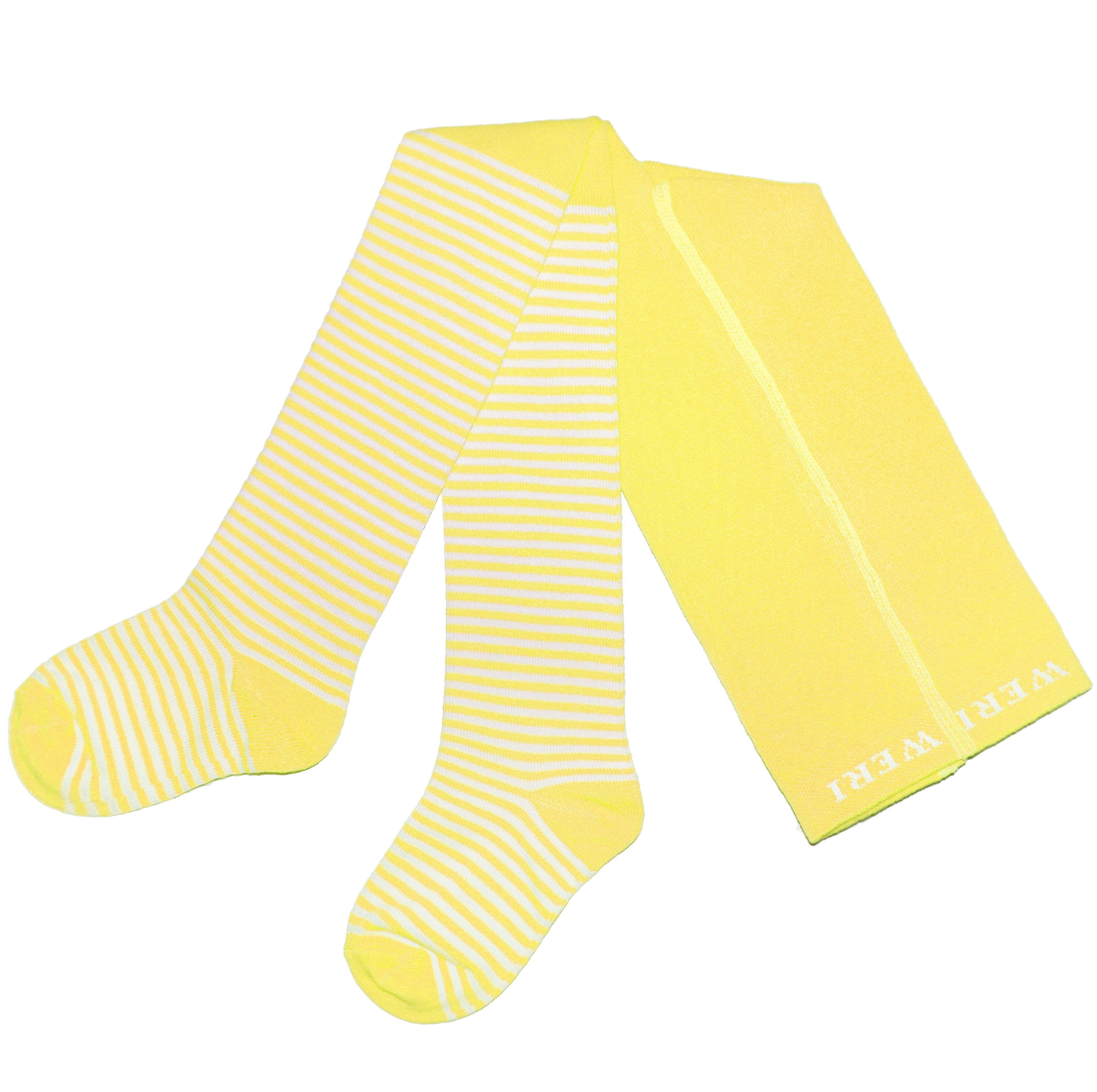 WERI SPEZIALS Strumpfhersteller GmbH Strickstrumpfhose Kinderstrumpfhosen für Mädchen >>Feinringel<< aus Baumwolle