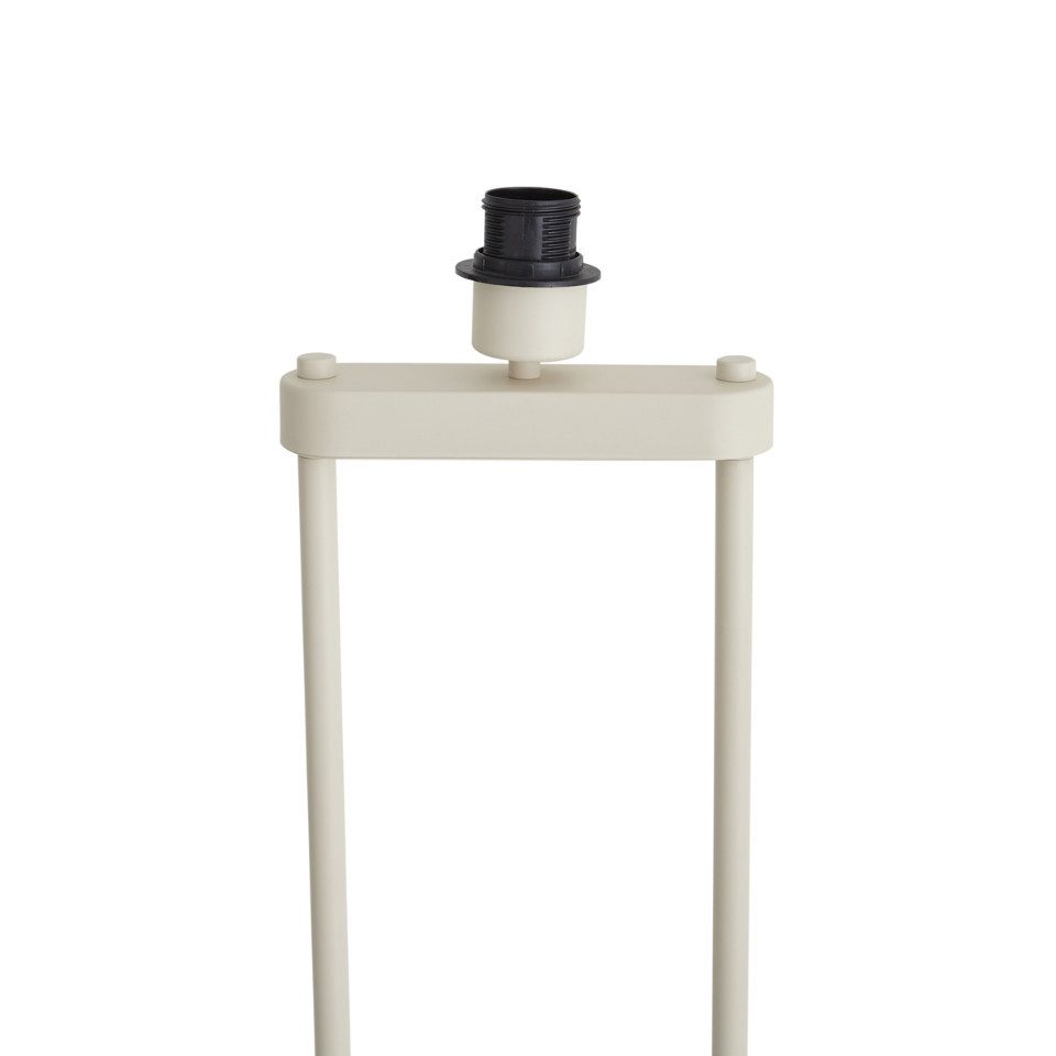 Qazqa Stehlampe Thijmen, ohne Leuchtmittel, Warmweiß, QAZQA Stehlampe, e27, Beige, Stahl, Modern