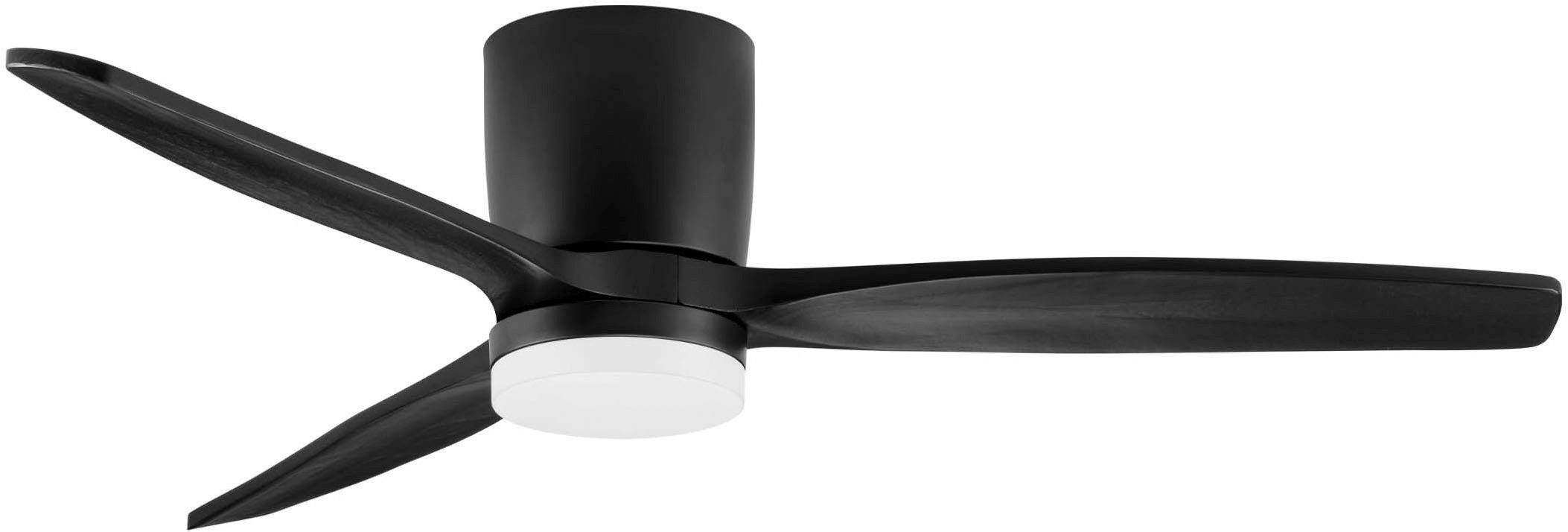 Nova Luce Deckenleuchte ALOA, Ventilatorfunktion, LED fest integriert, warmweiß - kaltweiß