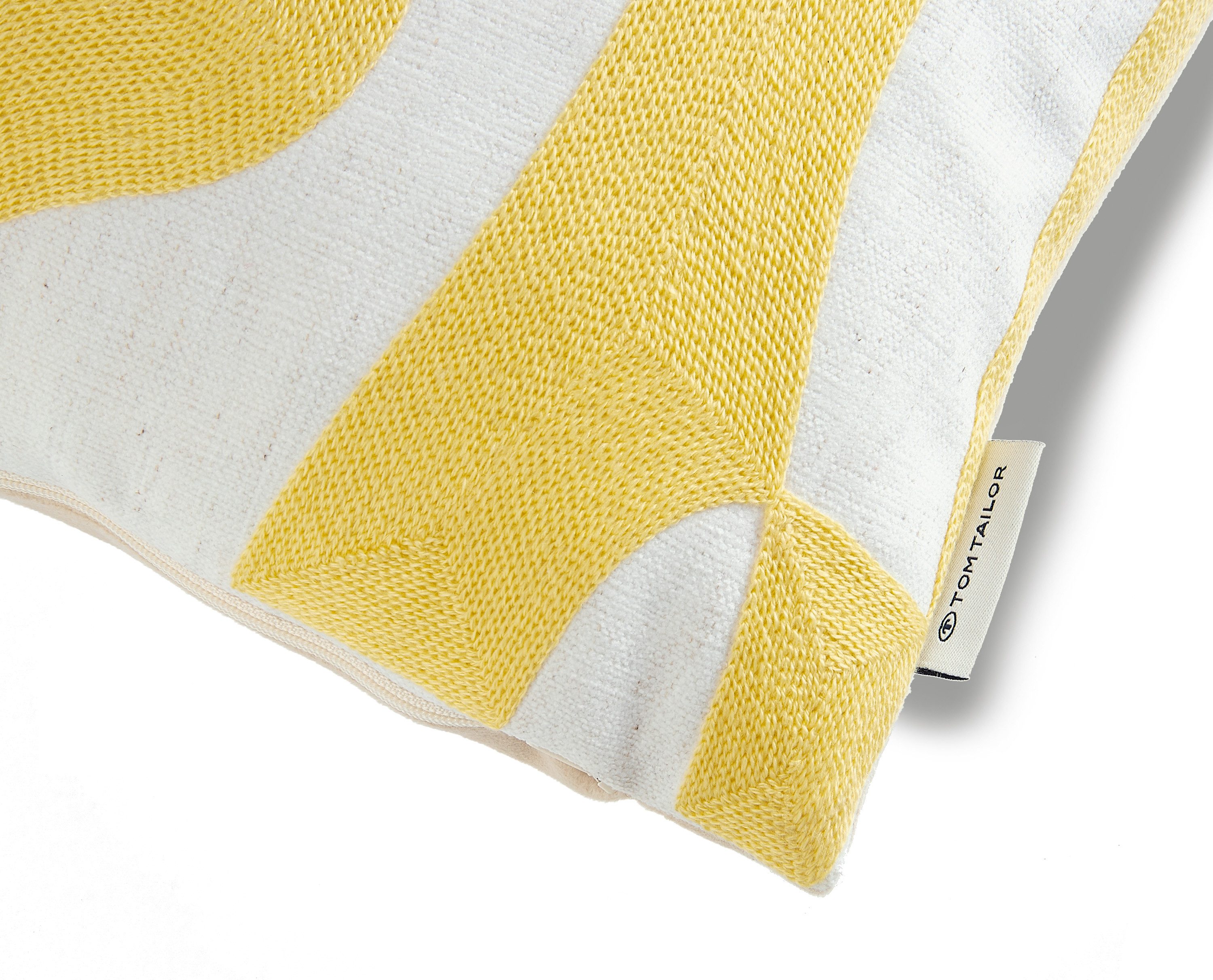 TOM TAILOR HOME Dekokissen Organical, bestickt